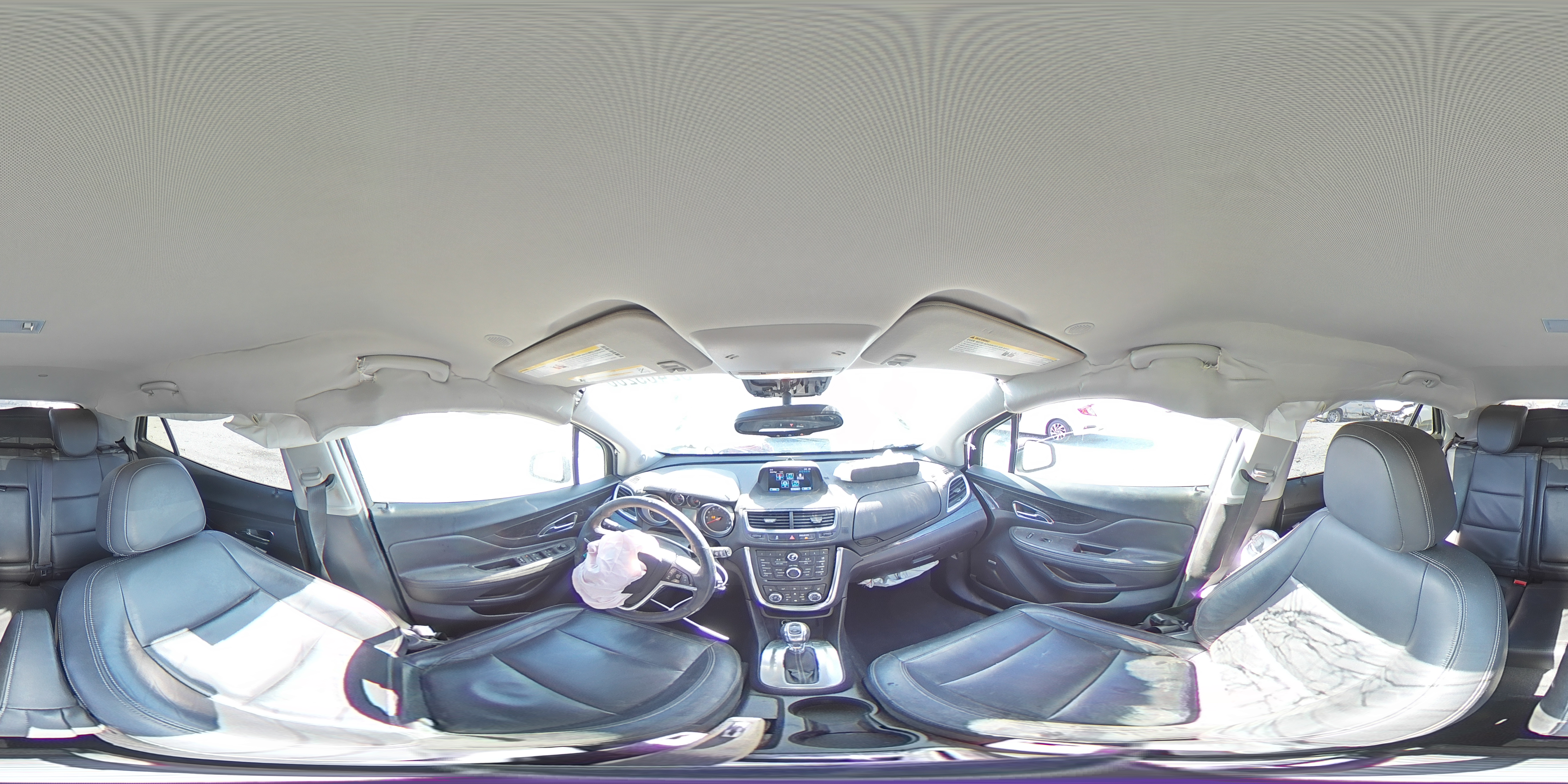2015 Buick Encore White vin: KL4CJCSB8FB095831