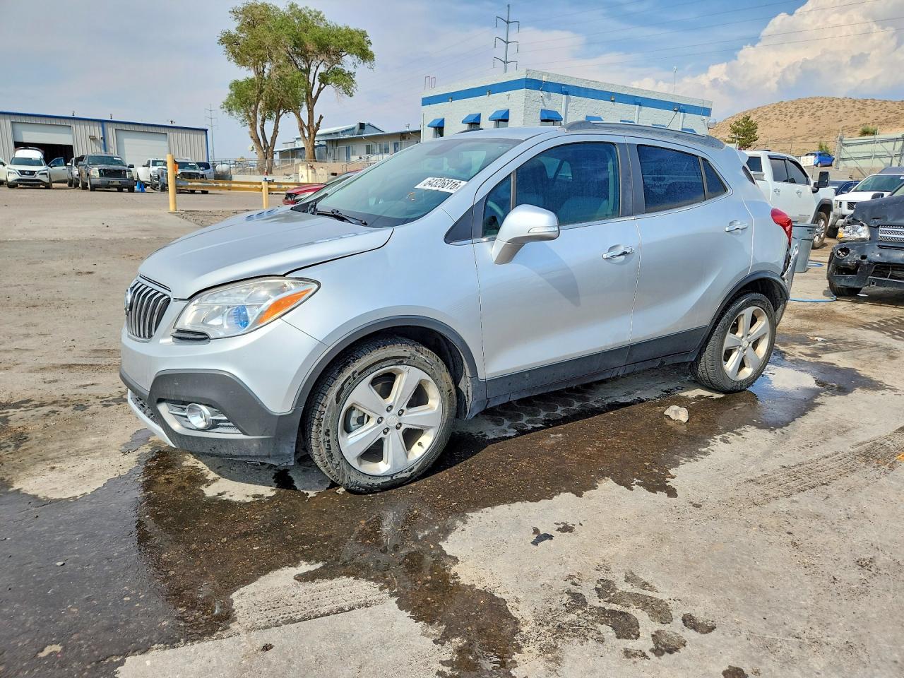 2015 Buick Encore Silver vin: KL4CJCSB8FB118380