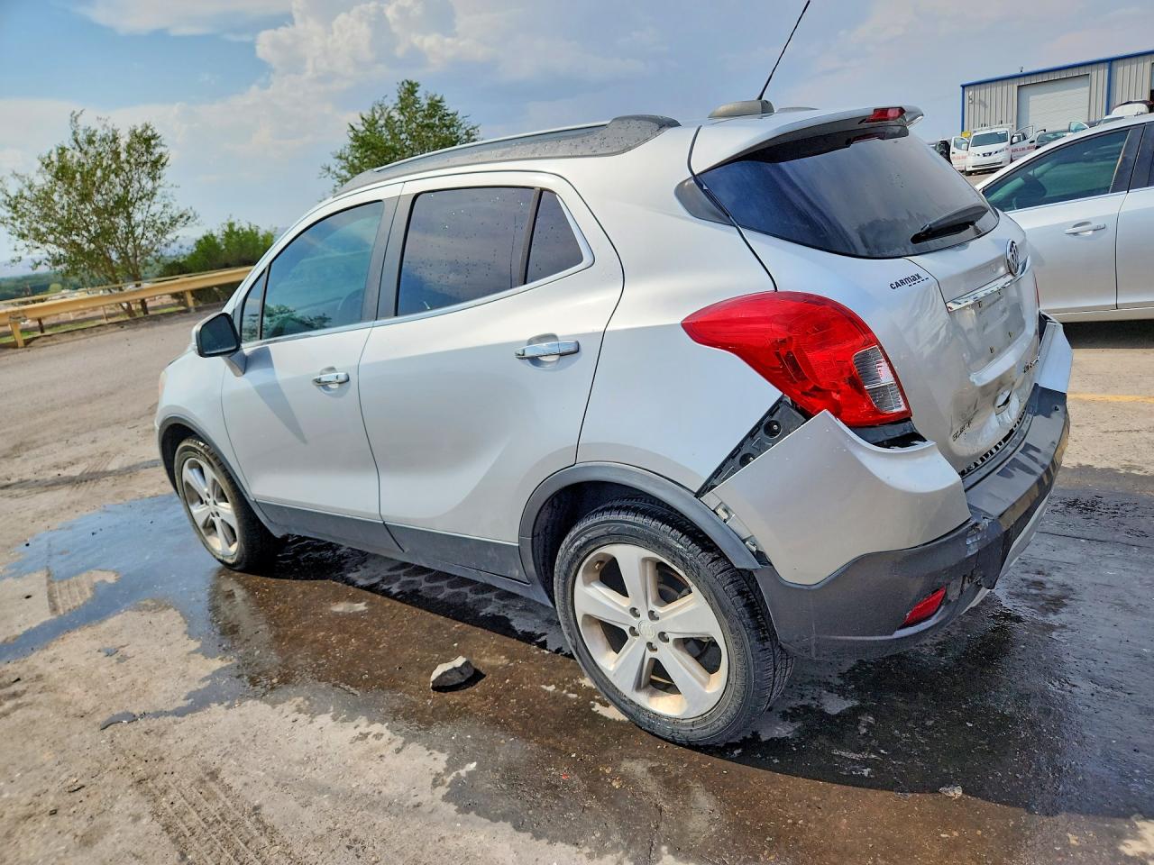 2015 Buick Encore Silver vin: KL4CJCSB8FB118380