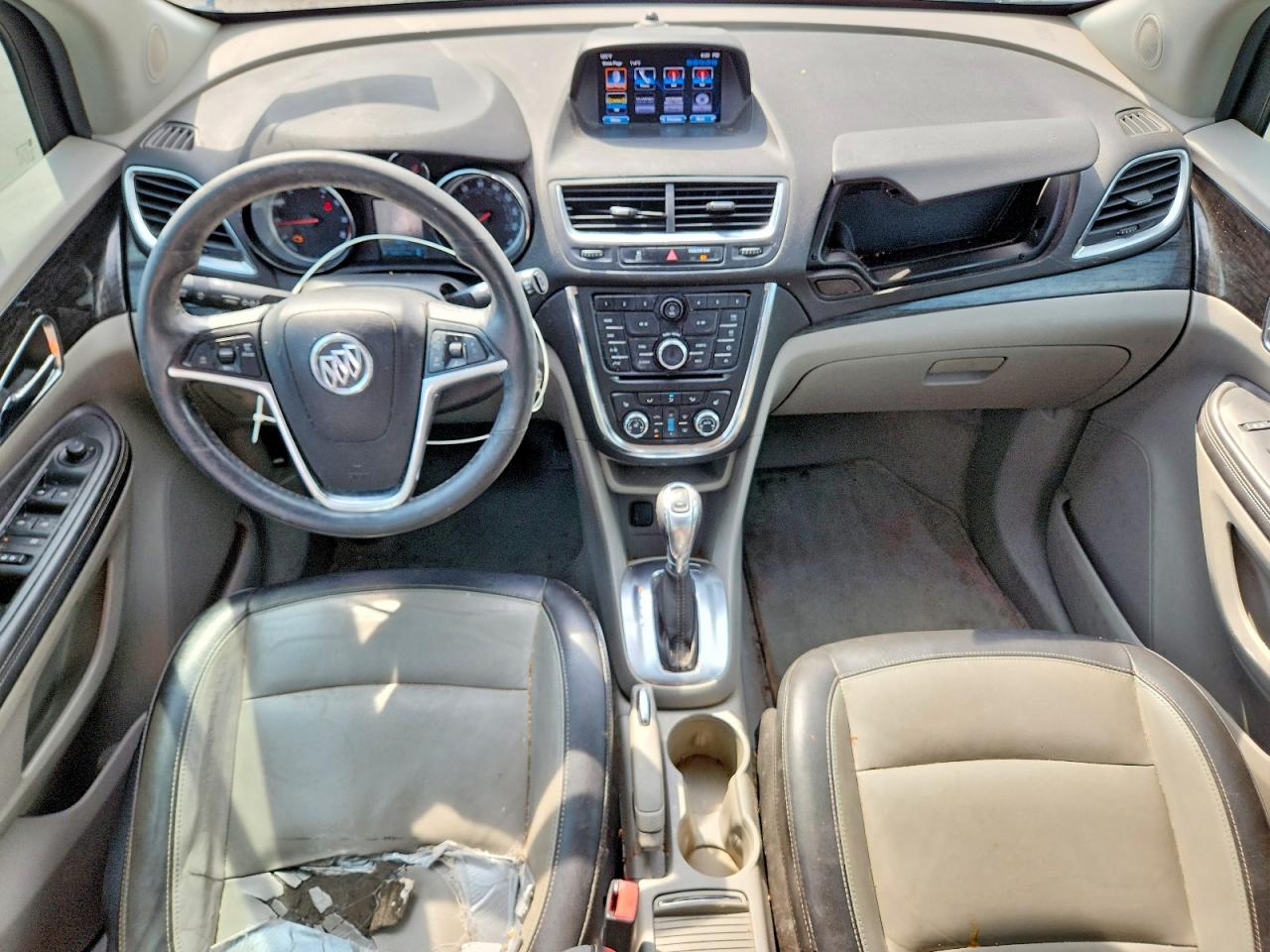 2015 Buick Encore Silver vin: KL4CJCSB8FB118380