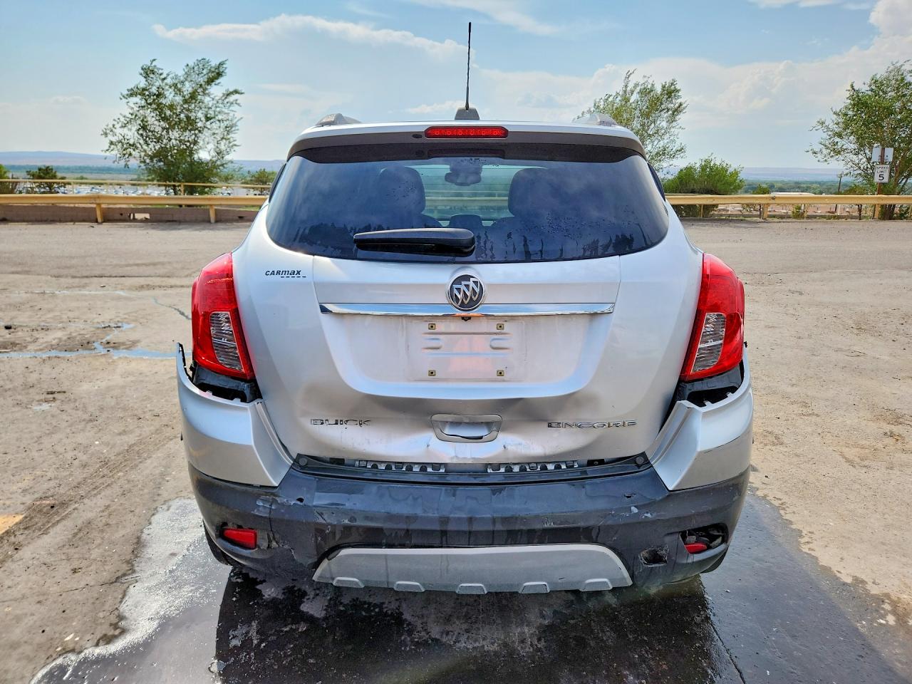 2015 Buick Encore Silver vin: KL4CJCSB8FB118380