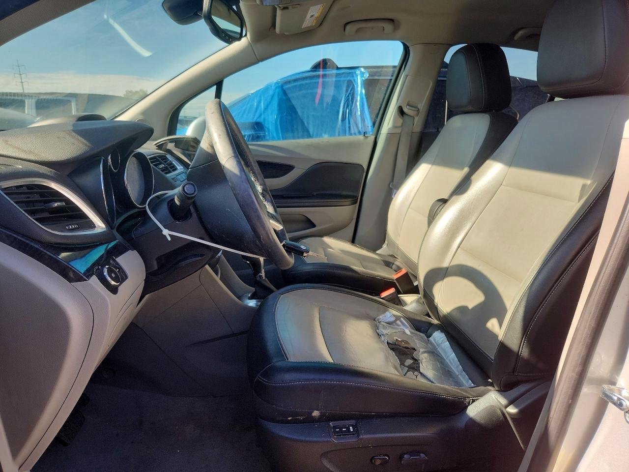 2015 Buick Encore Silver vin: KL4CJCSB8FB118380