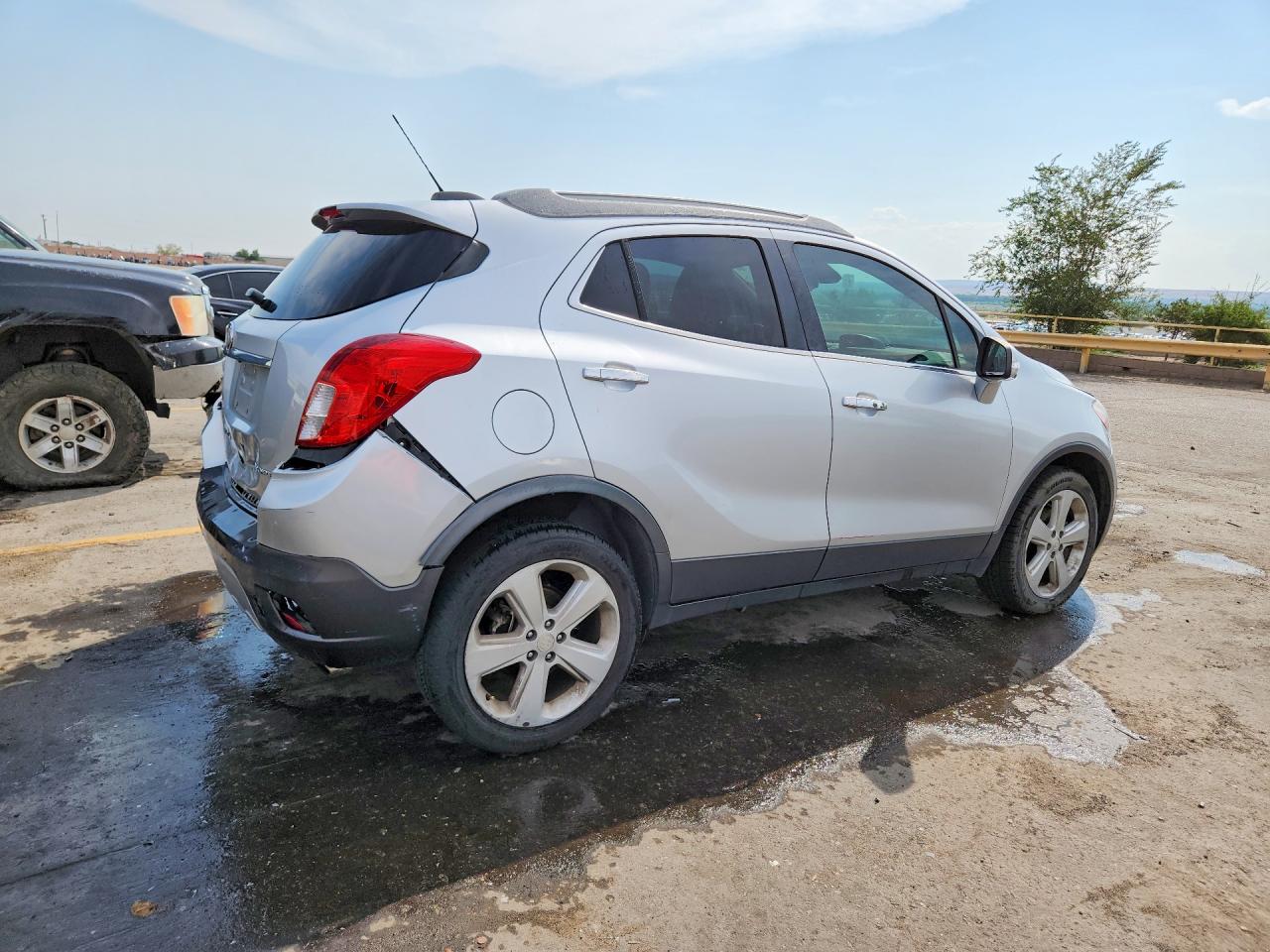 2015 Buick Encore Silver vin: KL4CJCSB8FB118380