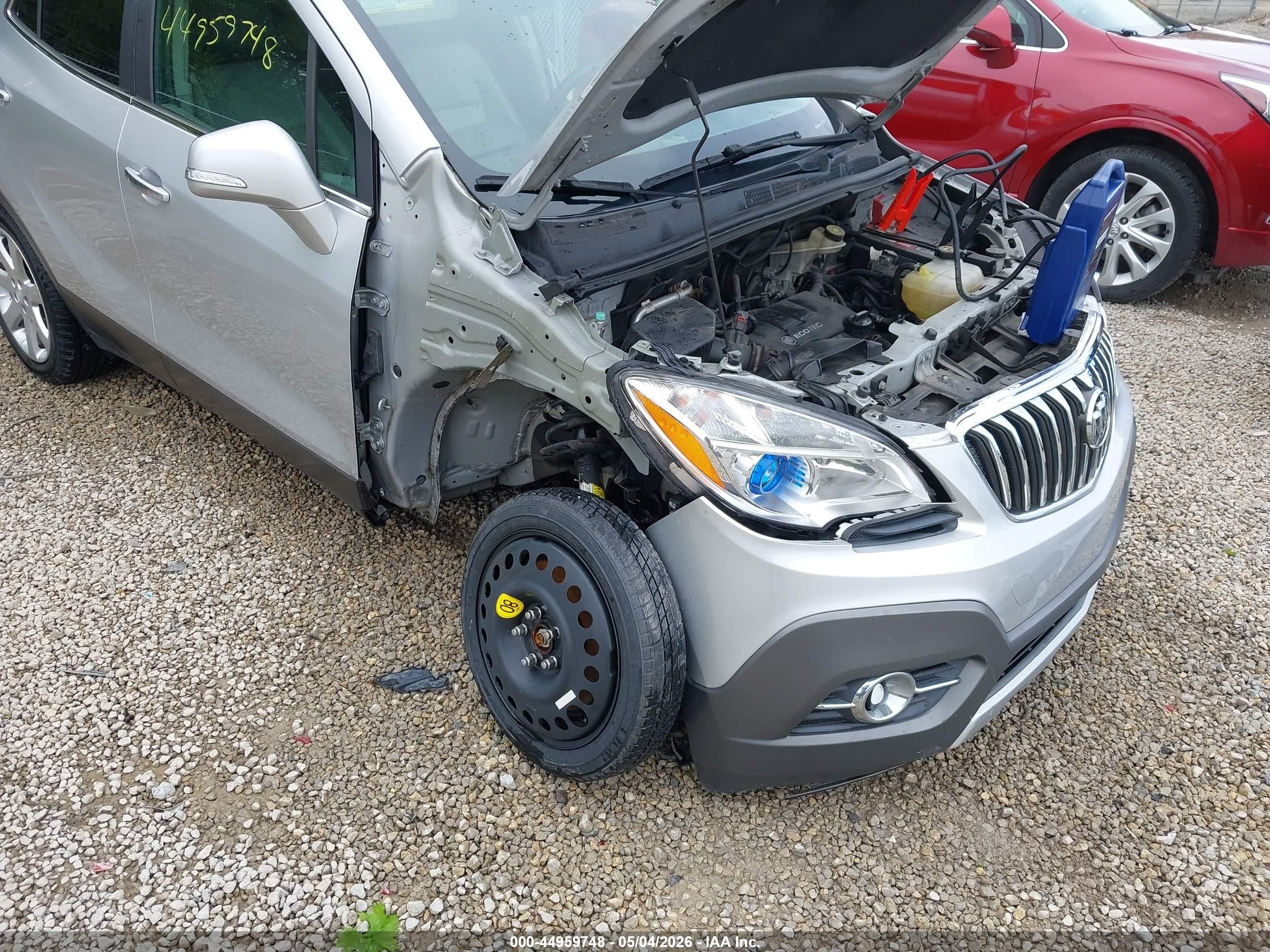 2015 Buick Encore Leather Gray vin: KL4CJCSB8FB240947