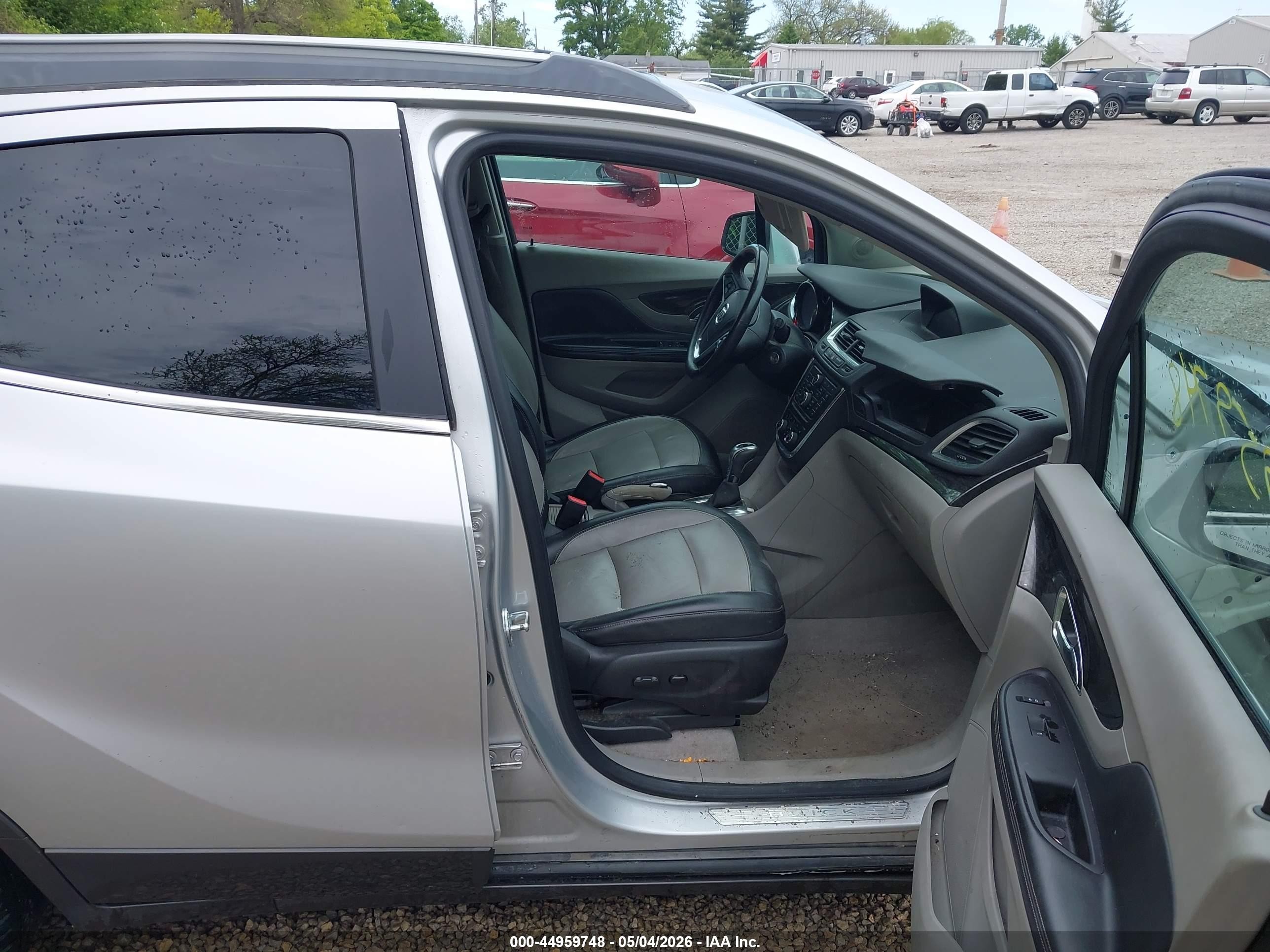 2015 Buick Encore Leather Gray vin: KL4CJCSB8FB240947