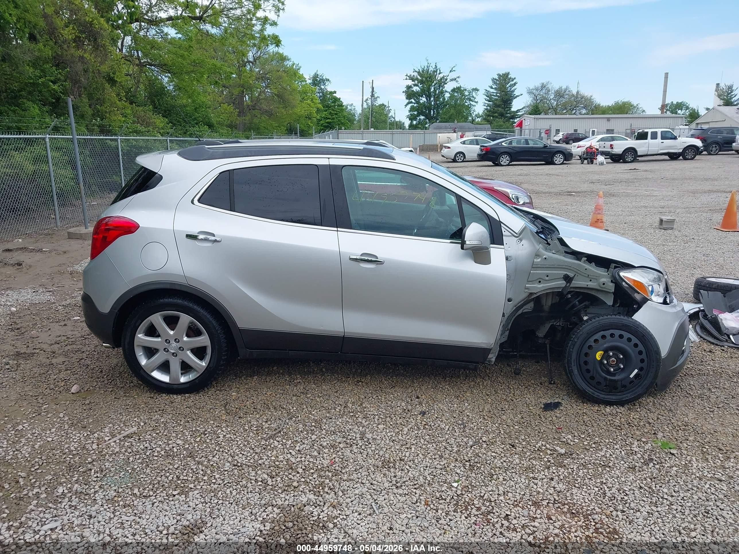 2015 Buick Encore Leather Gray vin: KL4CJCSB8FB240947