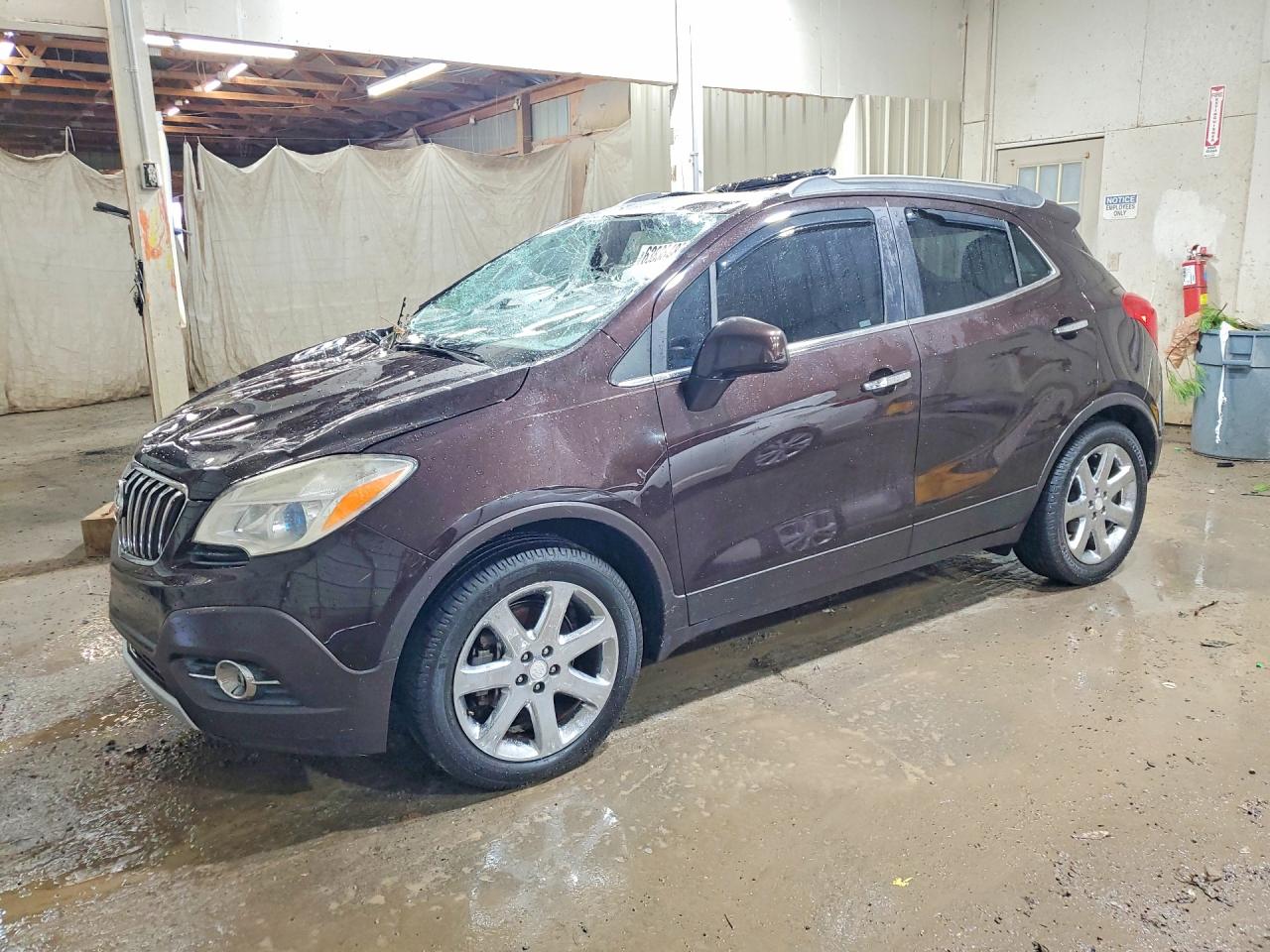 2013 Buick Encore Brown vin: KL4CJCSB9DB090599