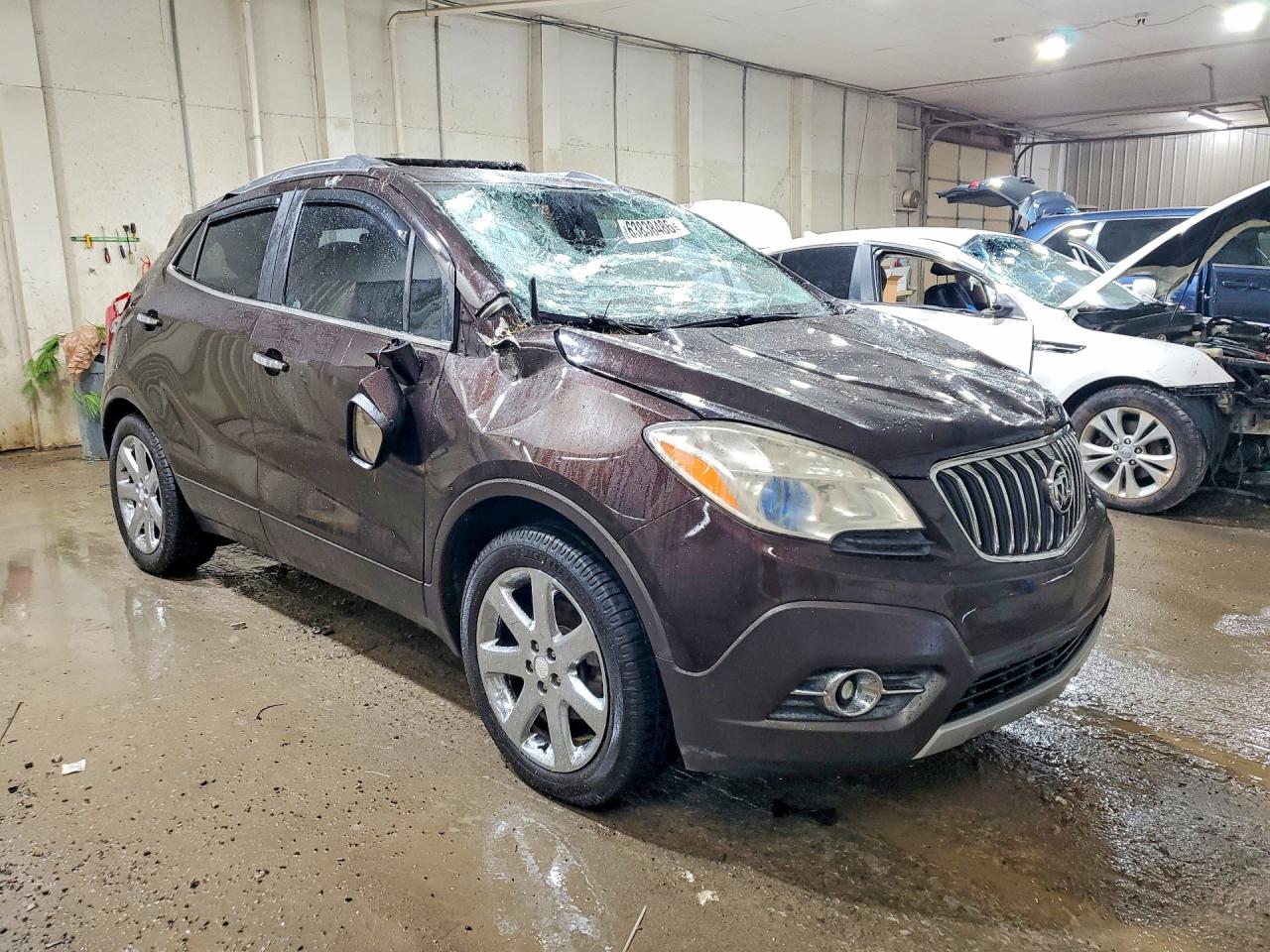 2013 Buick Encore Brown vin: KL4CJCSB9DB090599