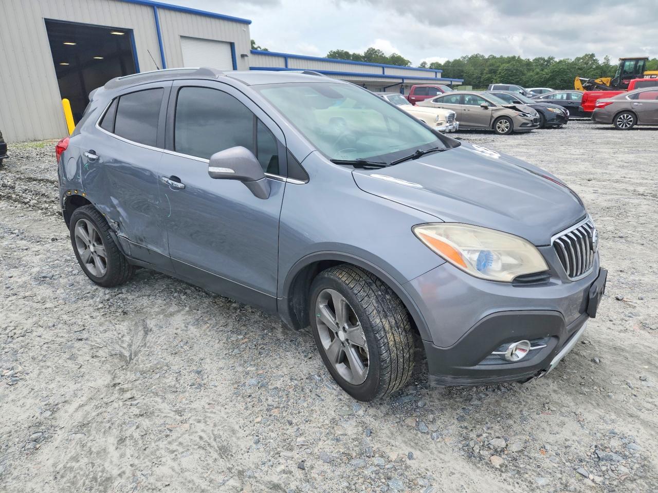 2014 Buick Encore Gray vin: KL4CJCSB9EB571258