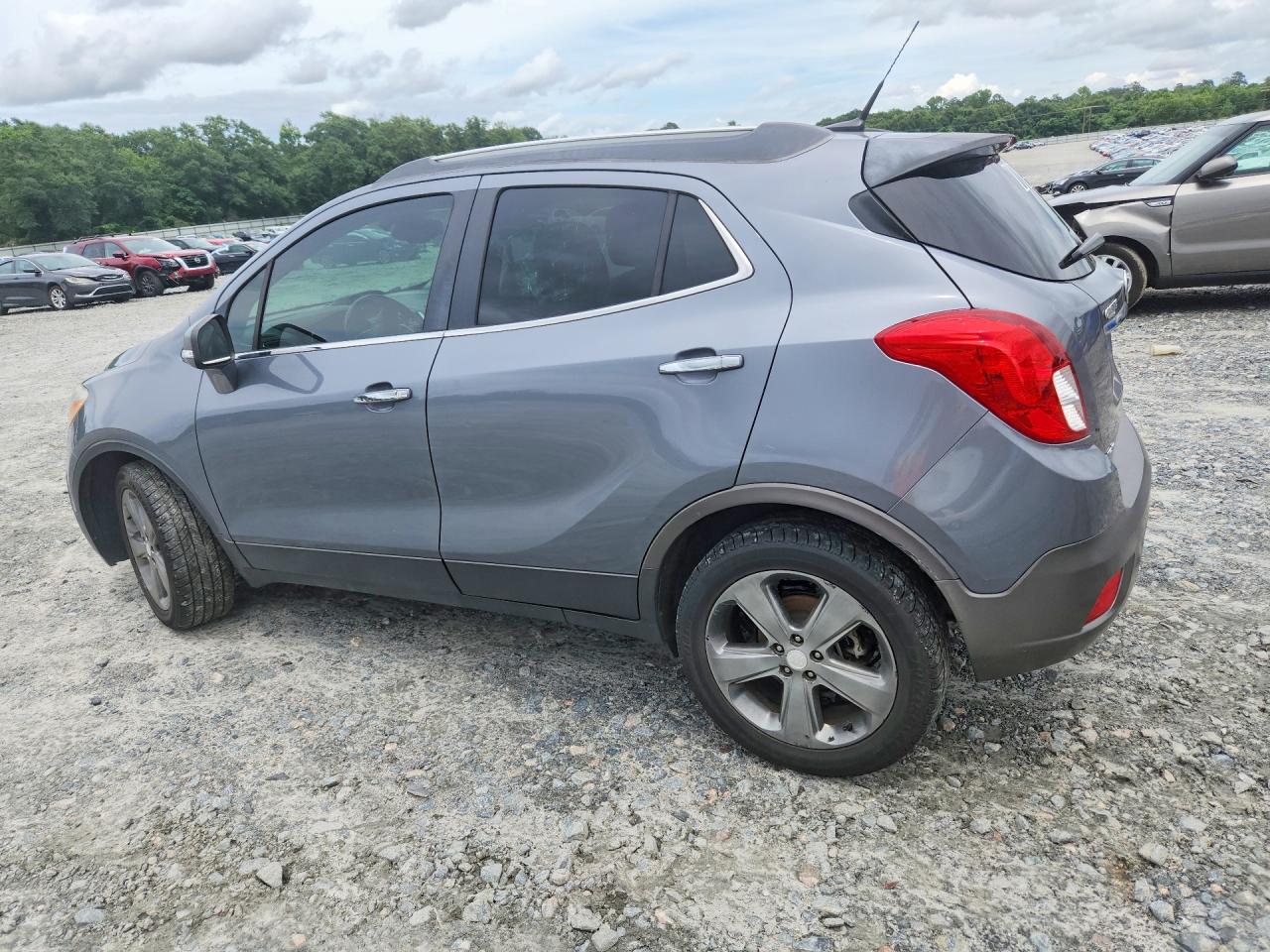 2014 Buick Encore Gray vin: KL4CJCSB9EB571258