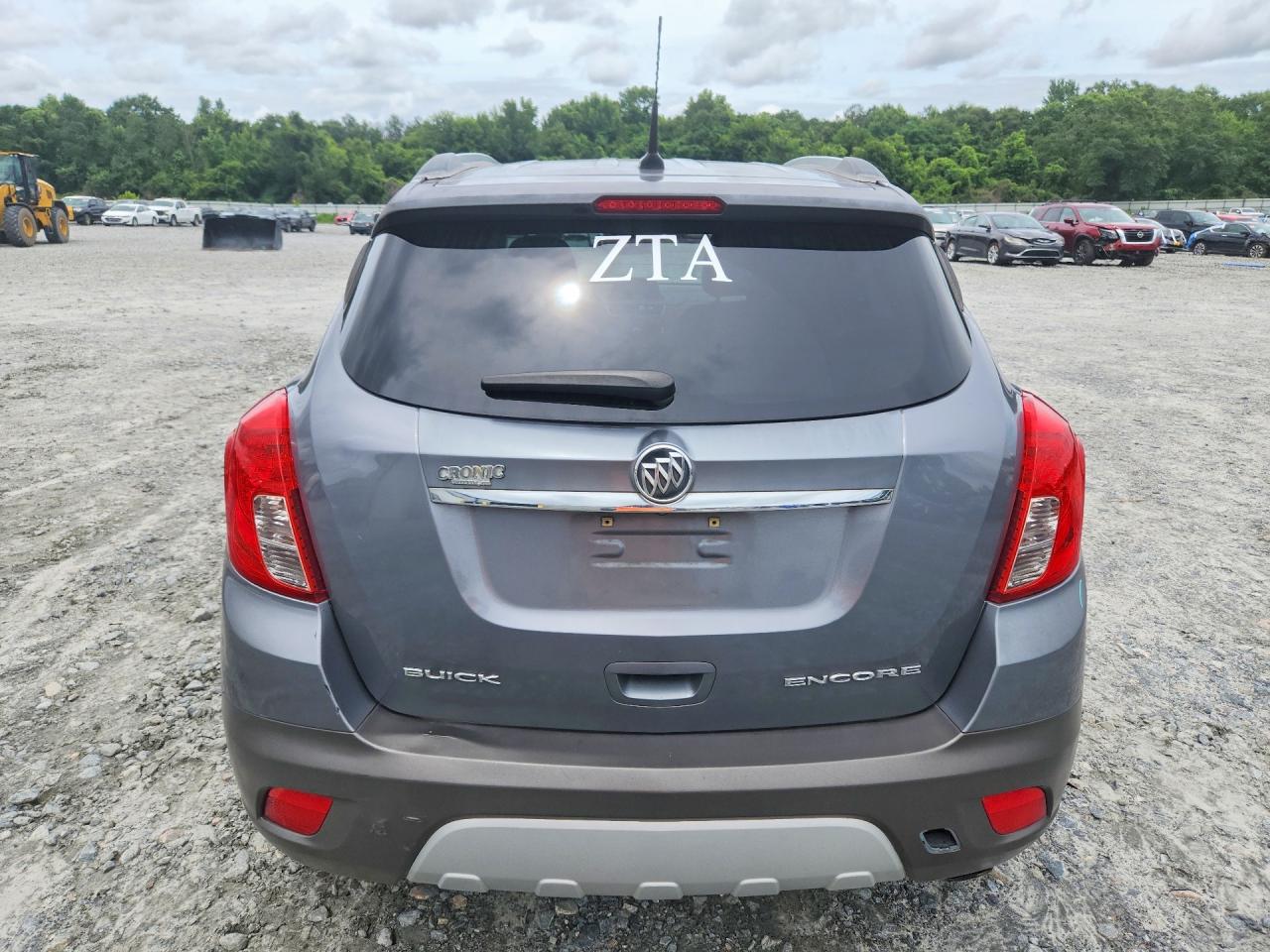 2014 Buick Encore Gray vin: KL4CJCSB9EB571258