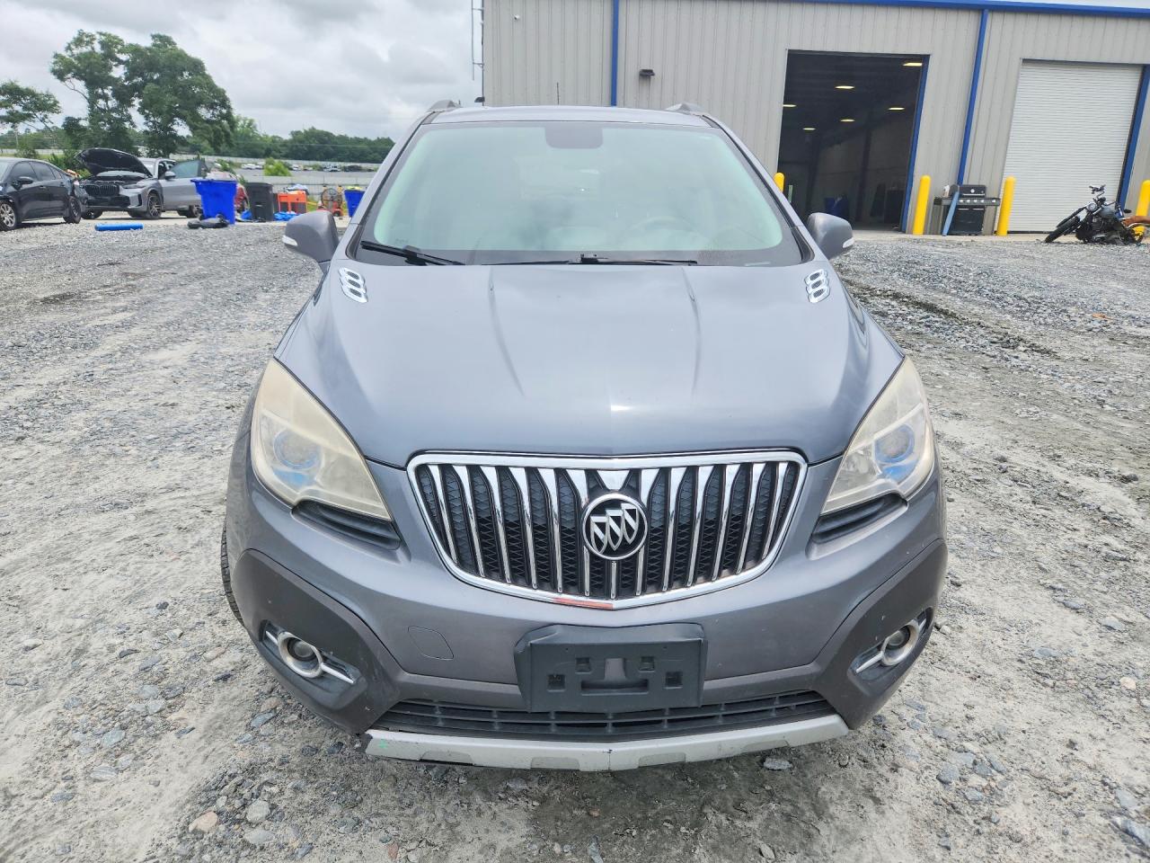 2014 Buick Encore Gray vin: KL4CJCSB9EB571258