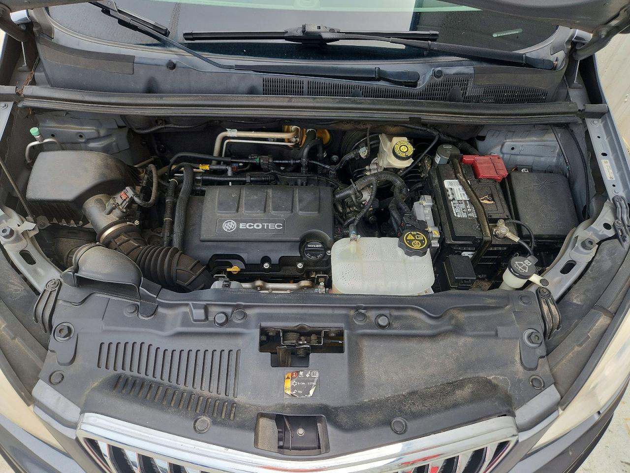 2014 Buick Encore Gray vin: KL4CJCSB9EB571258