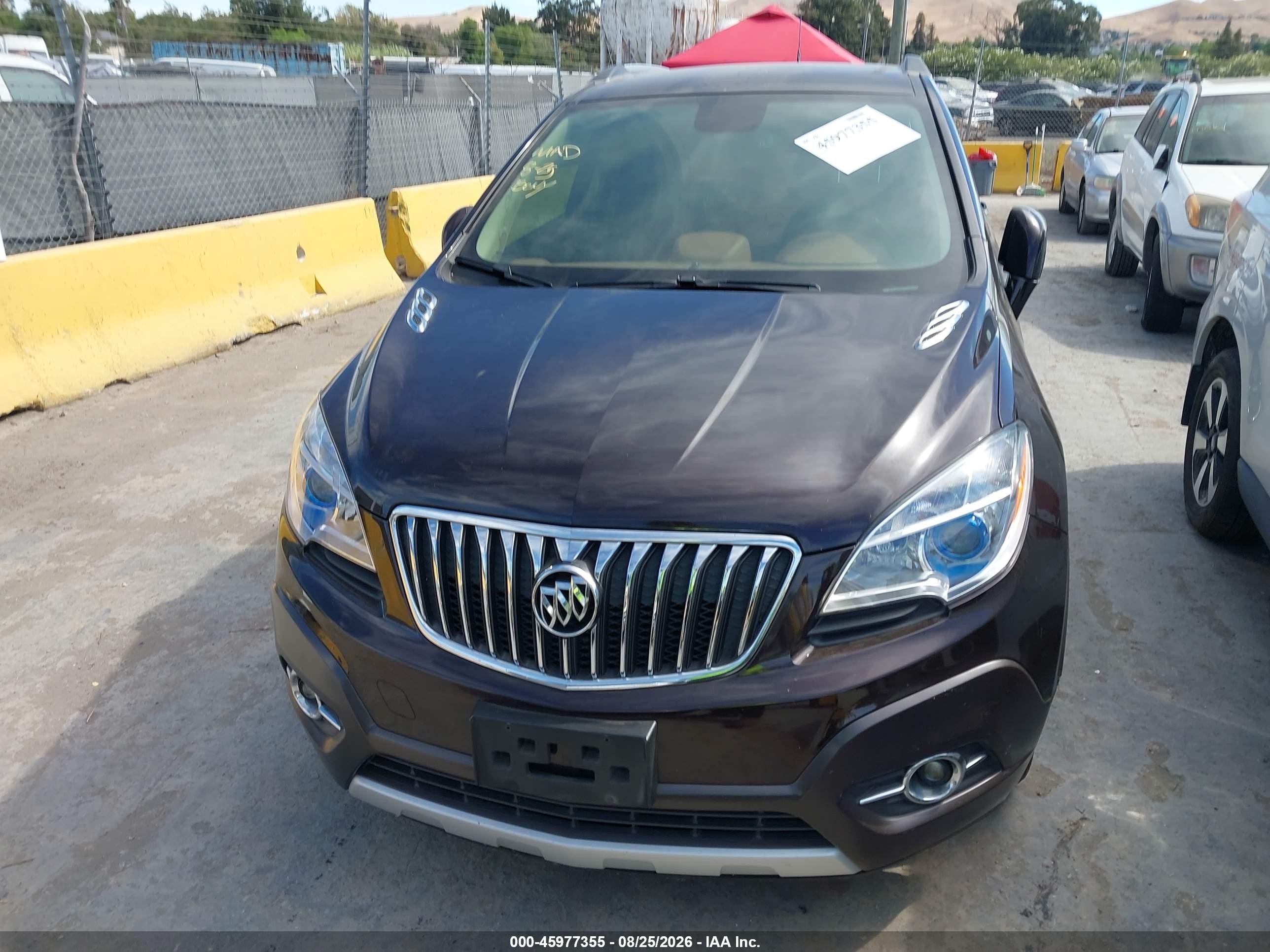 2014 Buick Encore Leather Brown vin: KL4CJCSB9EB608874