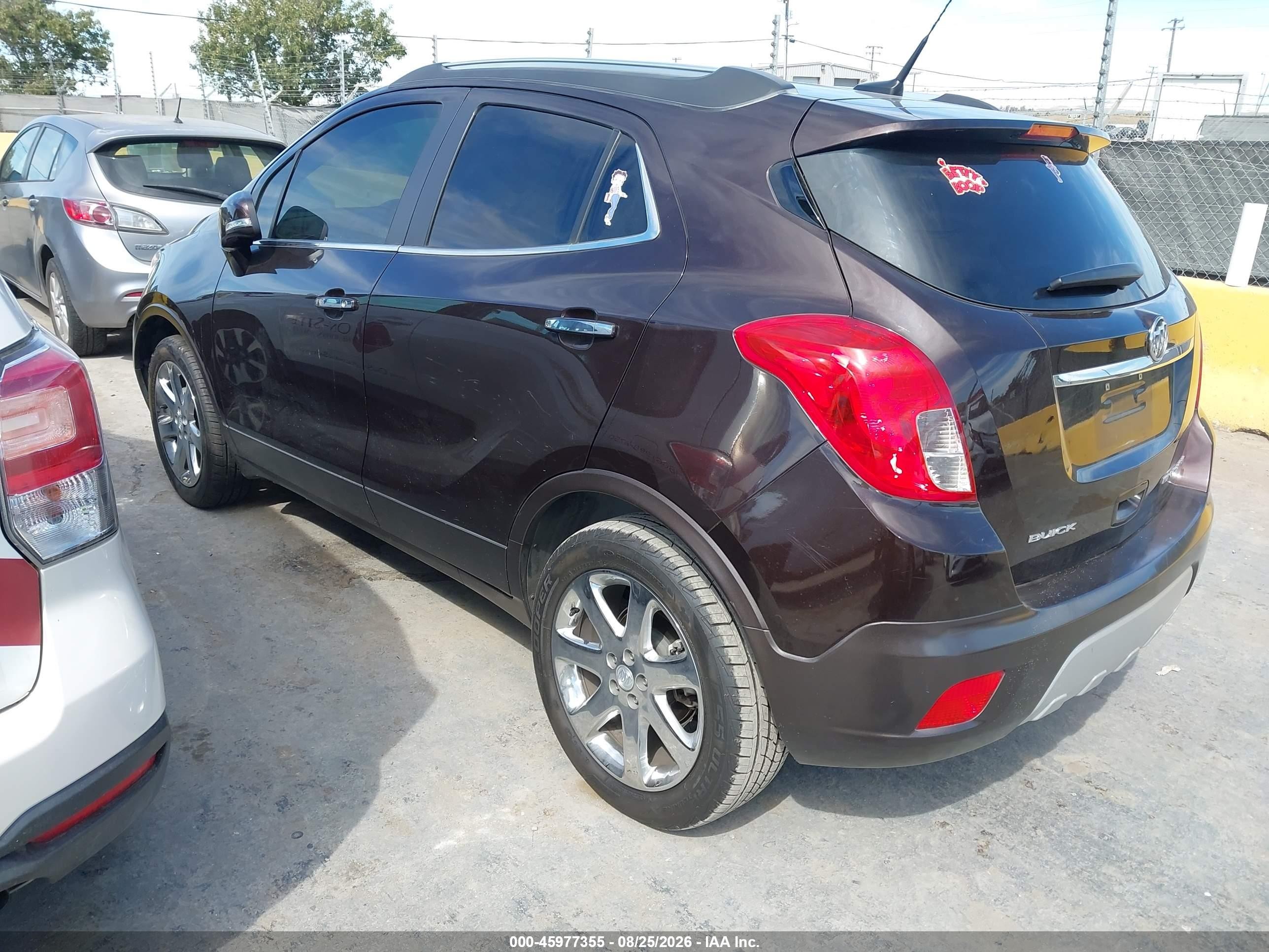 2014 Buick Encore Leather Brown vin: KL4CJCSB9EB608874