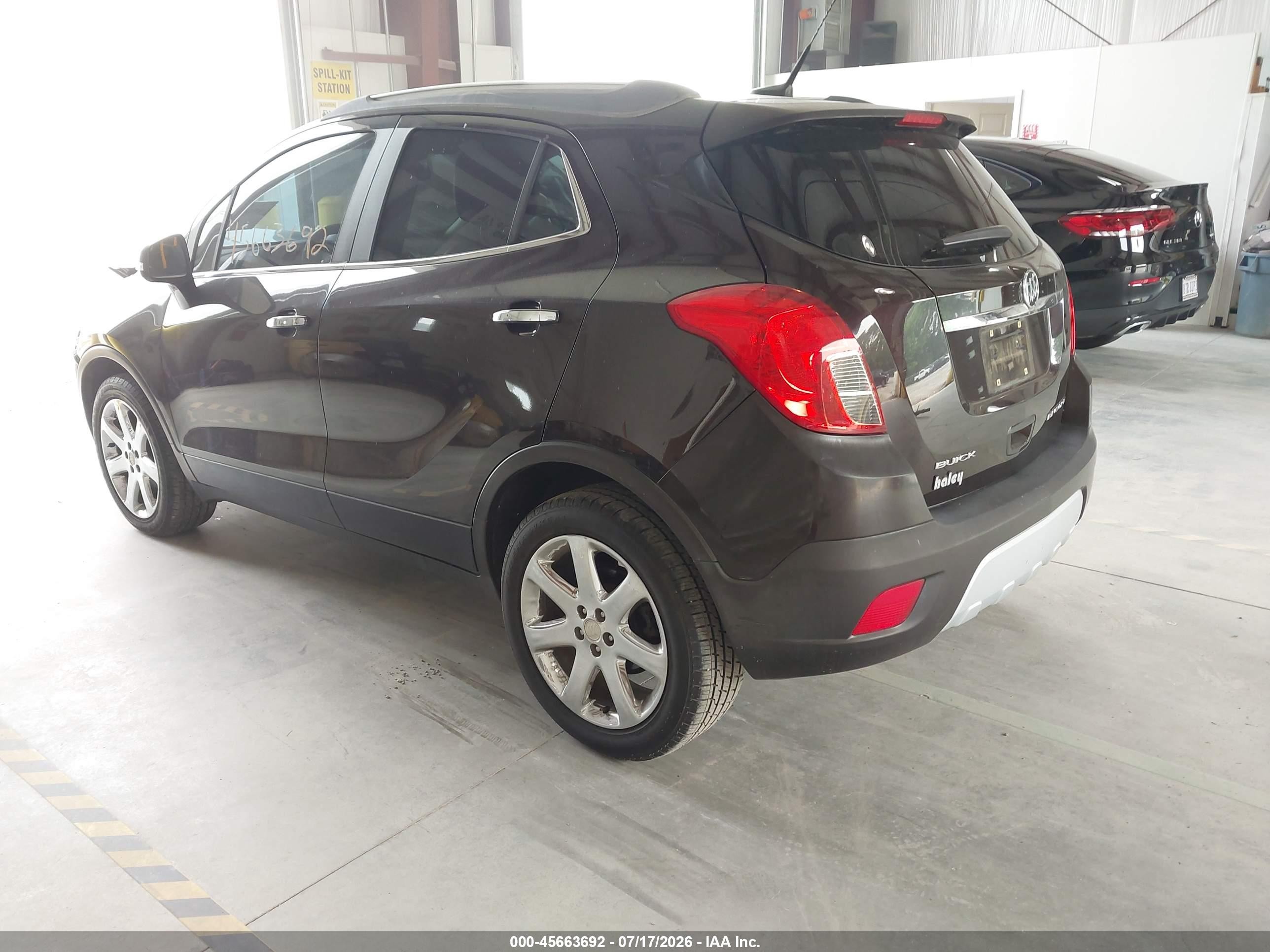 2014 Buick Encore Leather Brown vin: KL4CJCSB9EB777034