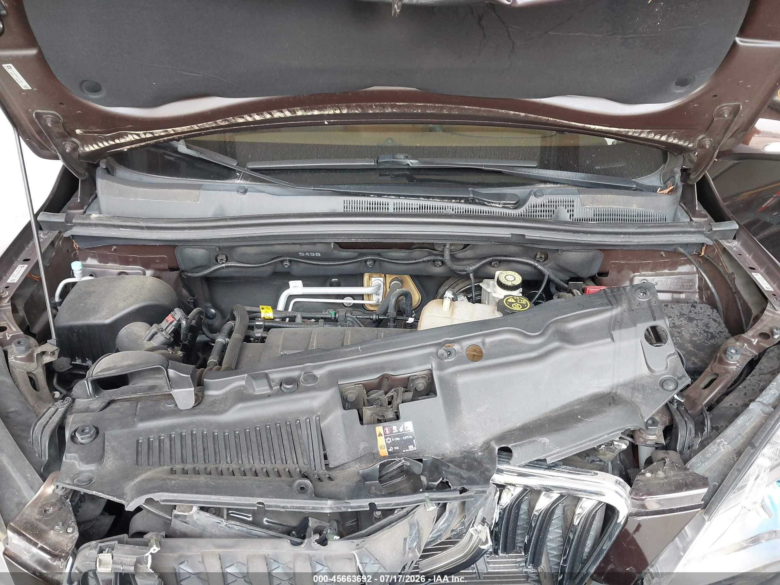 2014 Buick Encore Leather Brown vin: KL4CJCSB9EB777034