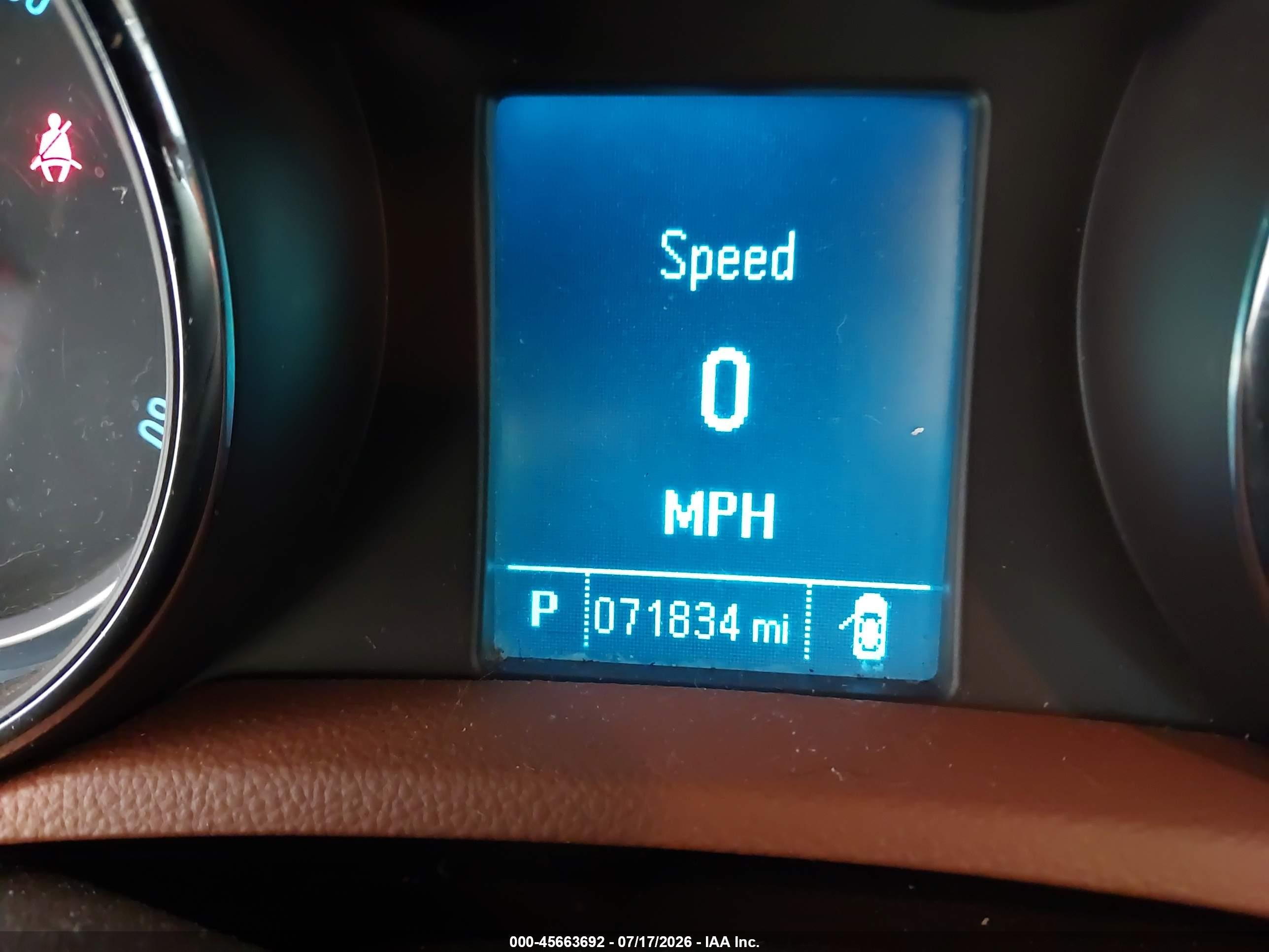 2014 Buick Encore Leather Brown vin: KL4CJCSB9EB777034