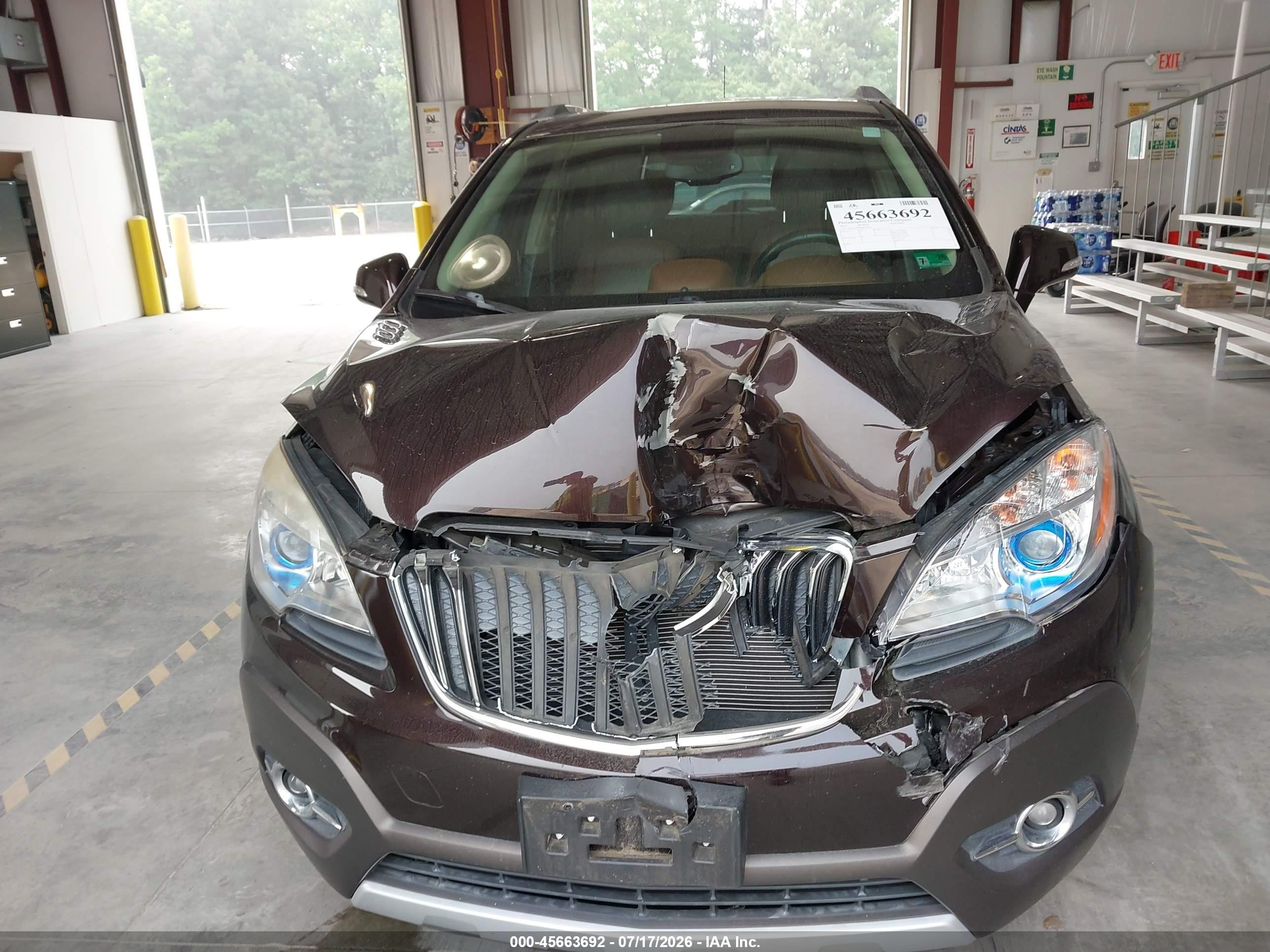 2014 Buick Encore Leather Brown vin: KL4CJCSB9EB777034