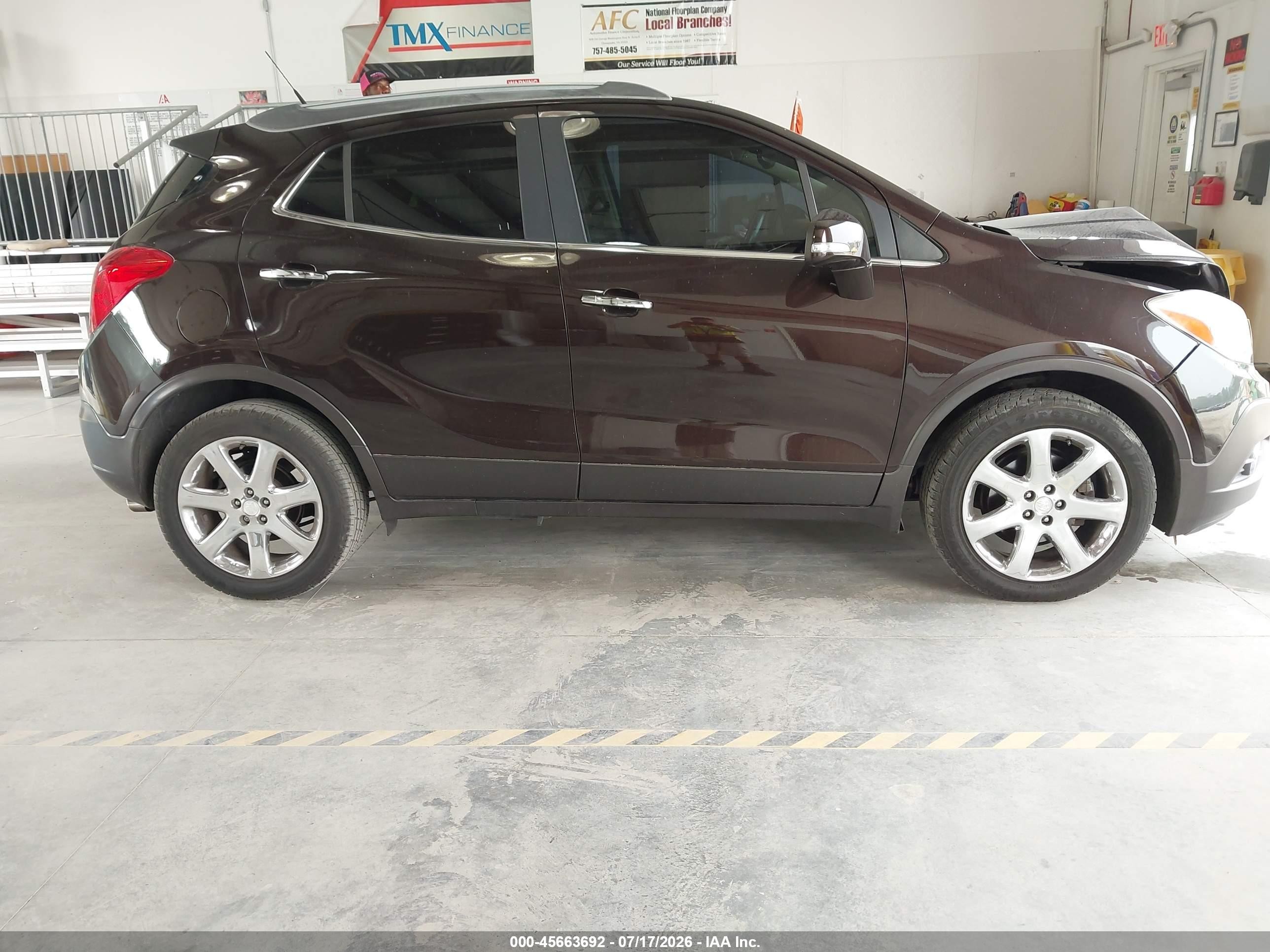 2014 Buick Encore Leather Brown vin: KL4CJCSB9EB777034