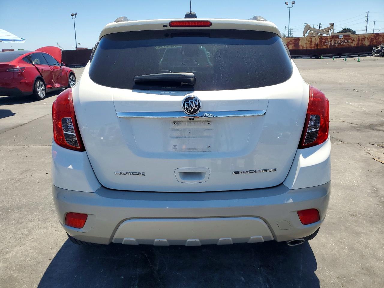 2015 Buick Encore White vin: KL4CJCSB9FB031278