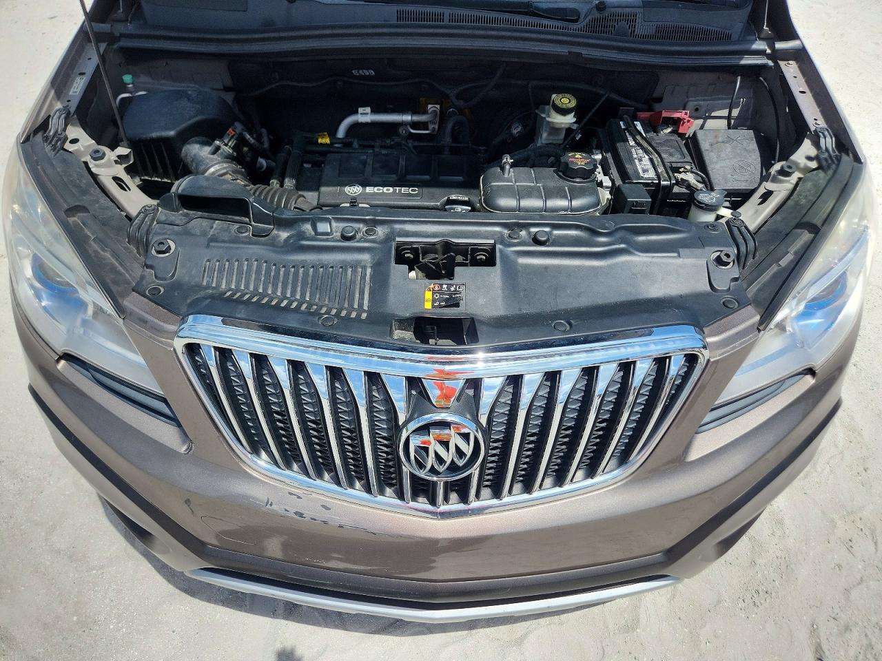 2015 Buick Encore Gray vin: KL4CJCSB9FB046864