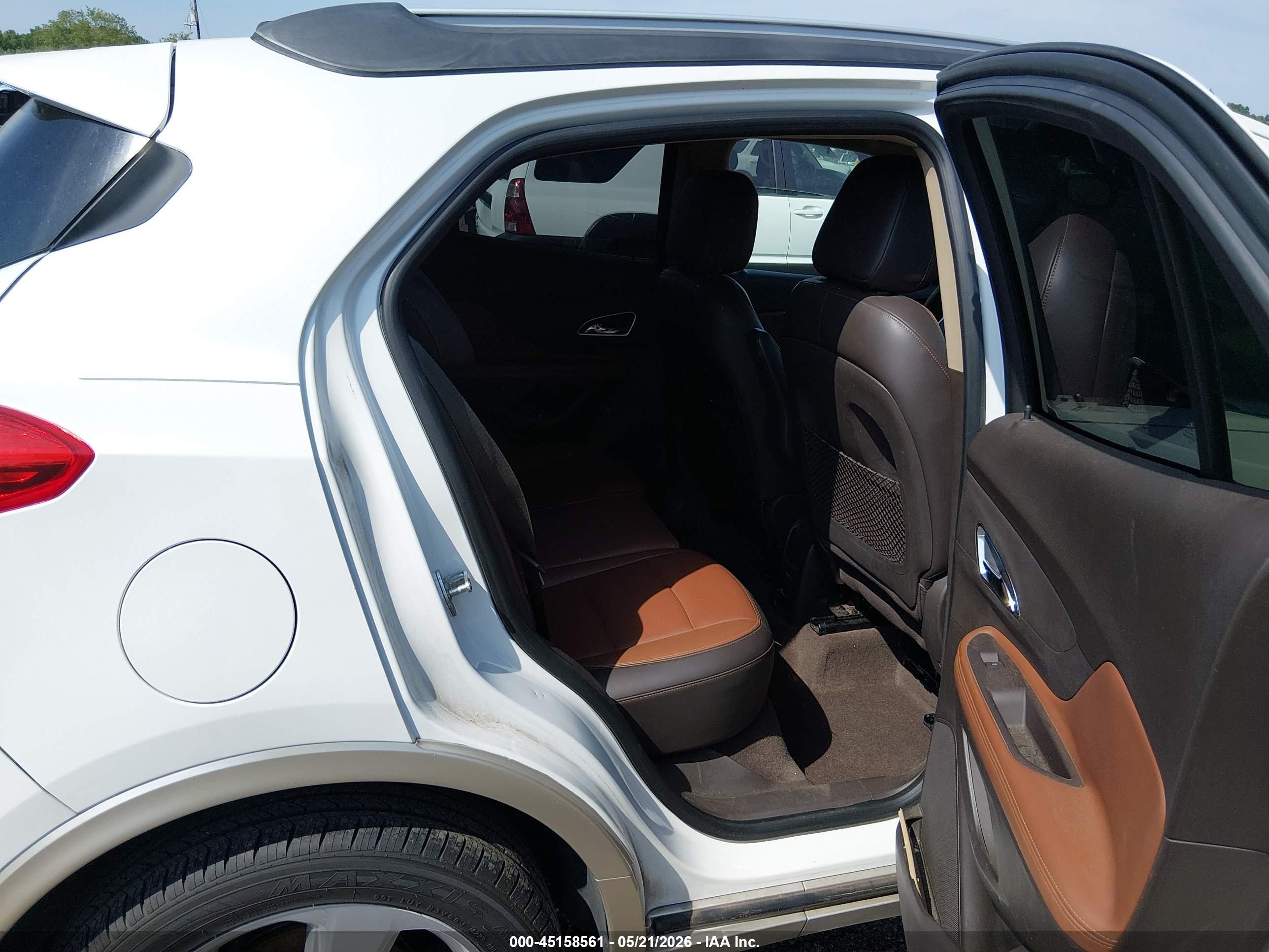 2015 Buick Encore Leather White vin: KL4CJCSB9FB053040