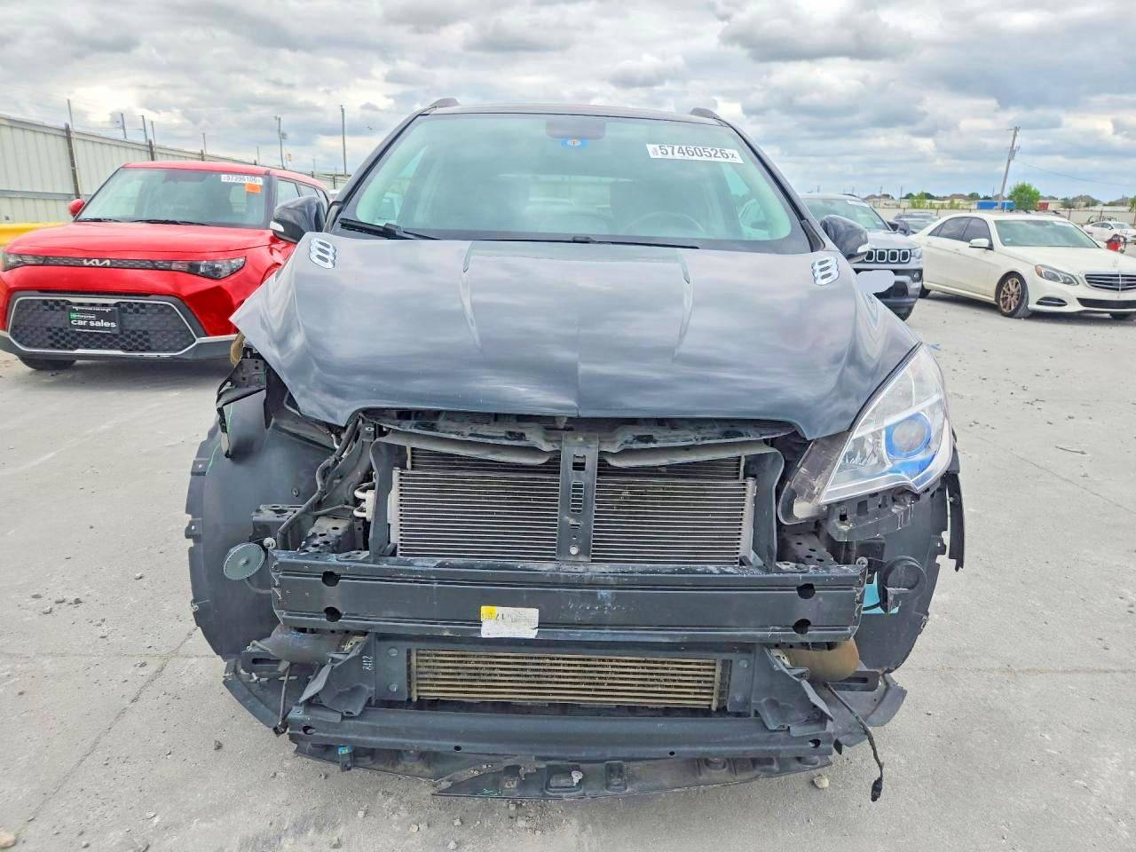 2015 Buick Encore Черный vin: KL4CJCSB9FB121739