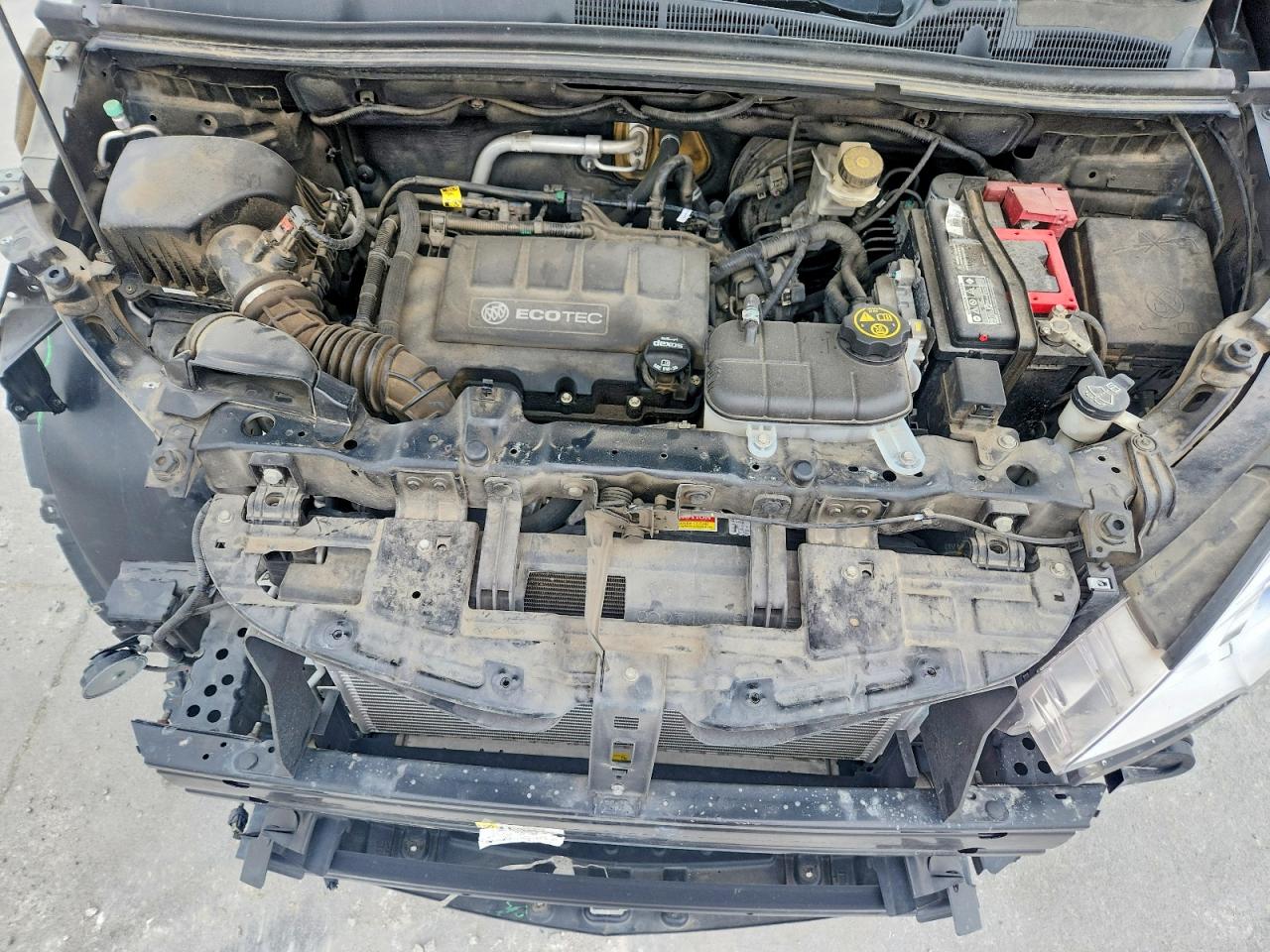 2015 Buick Encore Черный vin: KL4CJCSB9FB121739