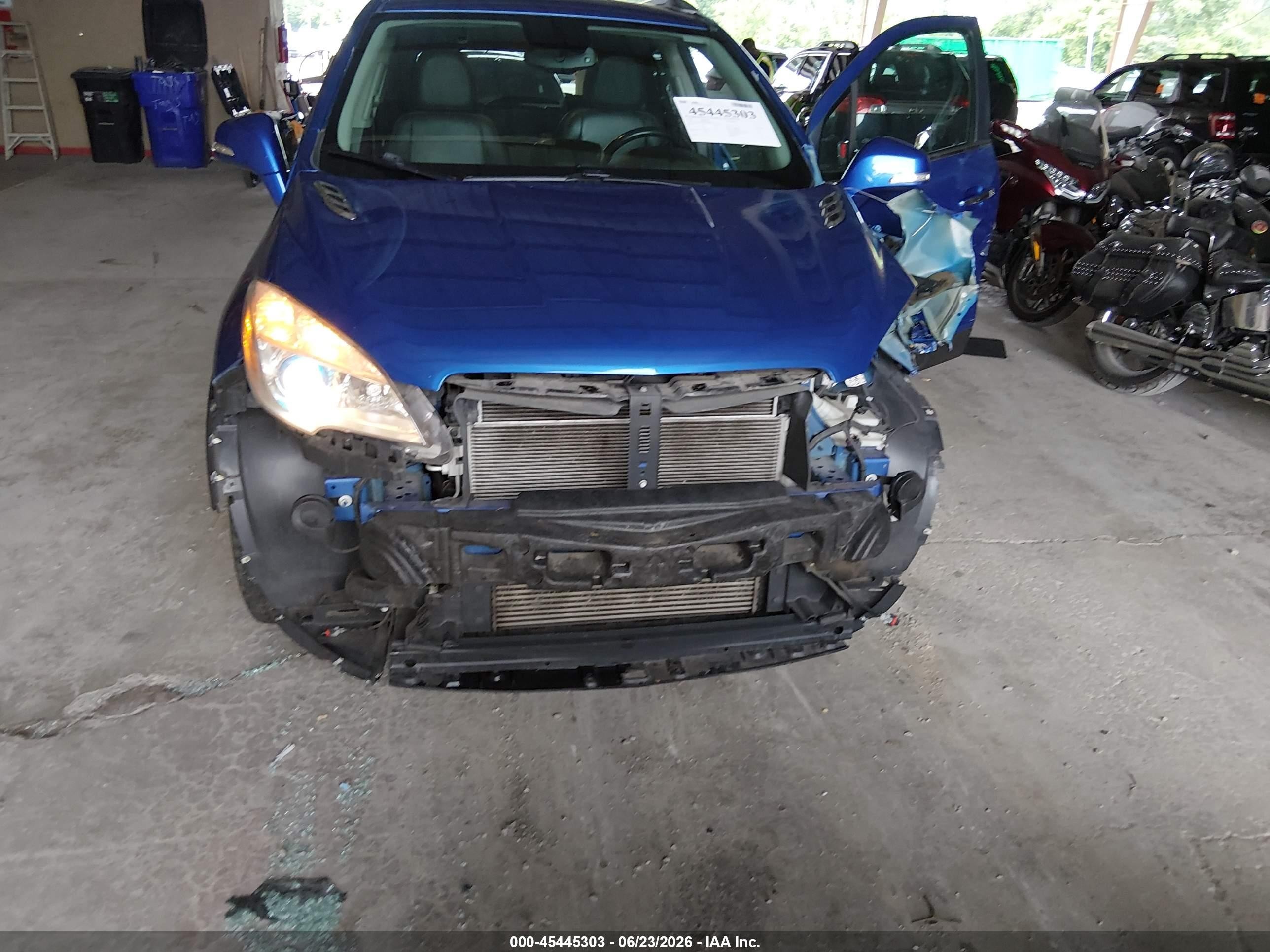 2015 Buick Encore Leather Blue vin: KL4CJCSB9FB124172