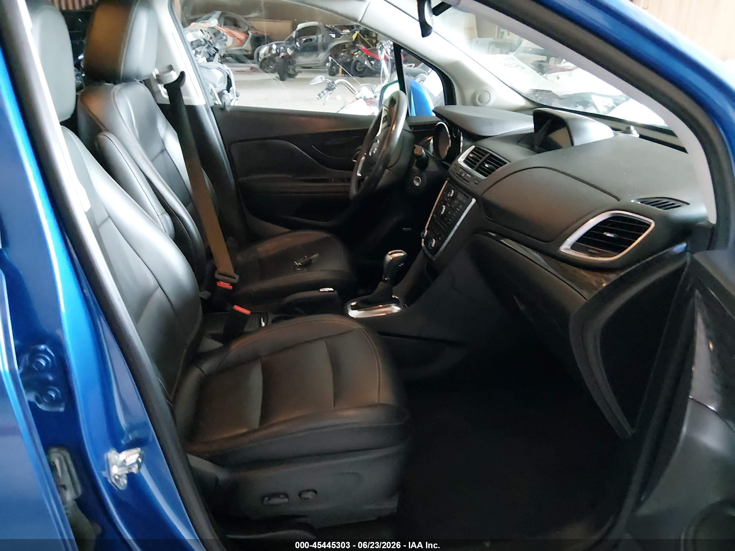 2015 Buick Encore Leather Blue vin: KL4CJCSB9FB124172