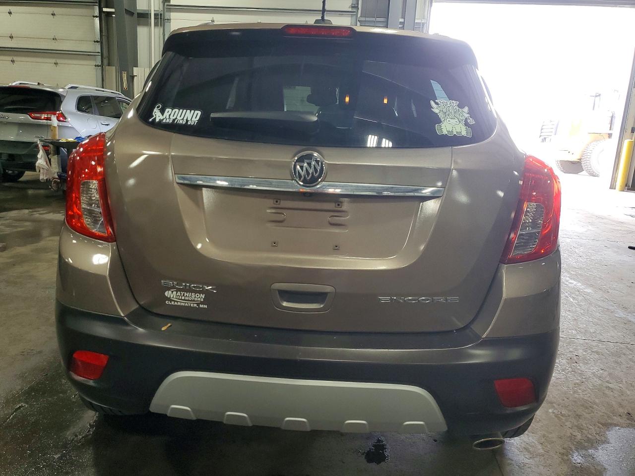 2015 Buick Encore Brown vin: KL4CJCSB9FB160413