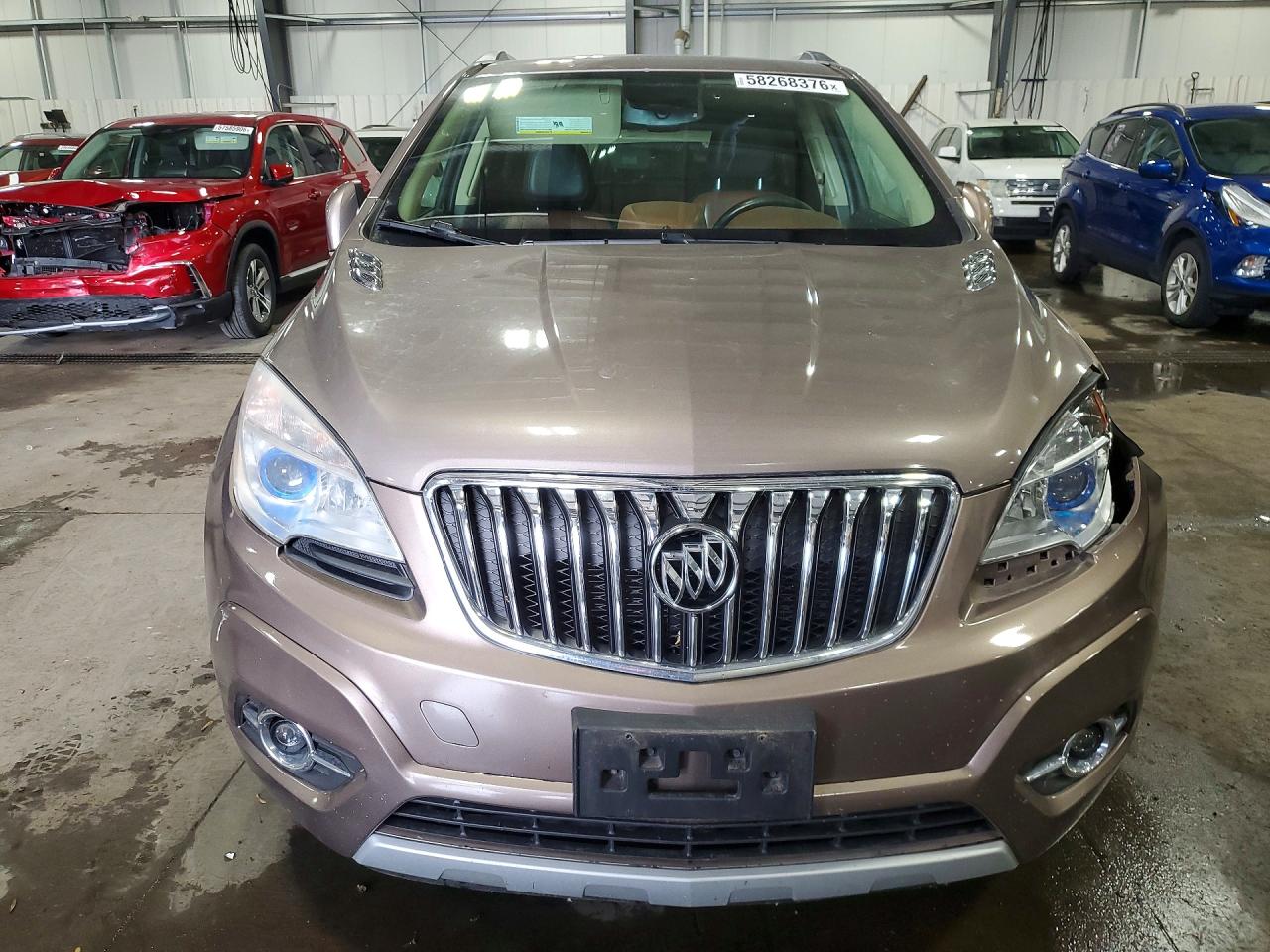 2015 Buick Encore Brown vin: KL4CJCSB9FB160413