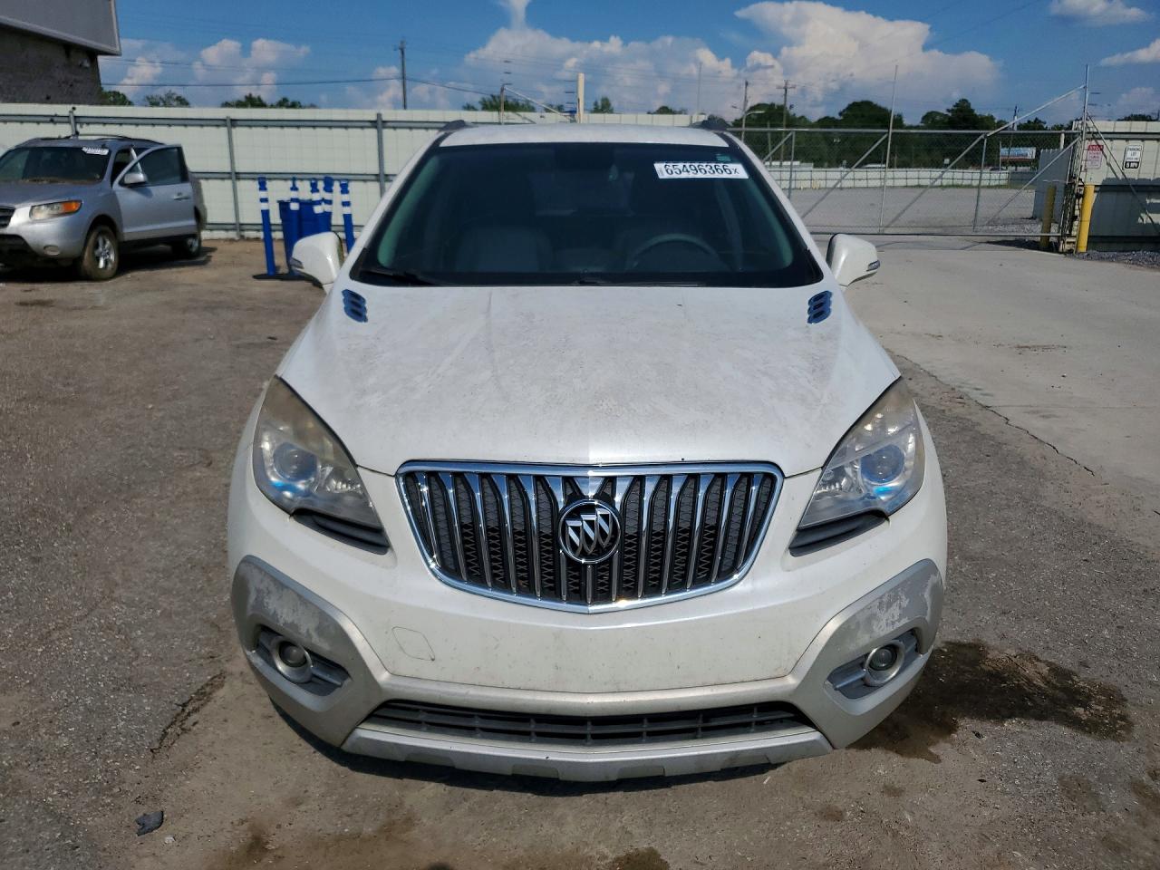 2015 Buick Encore White vin: KL4CJCSB9FB180872