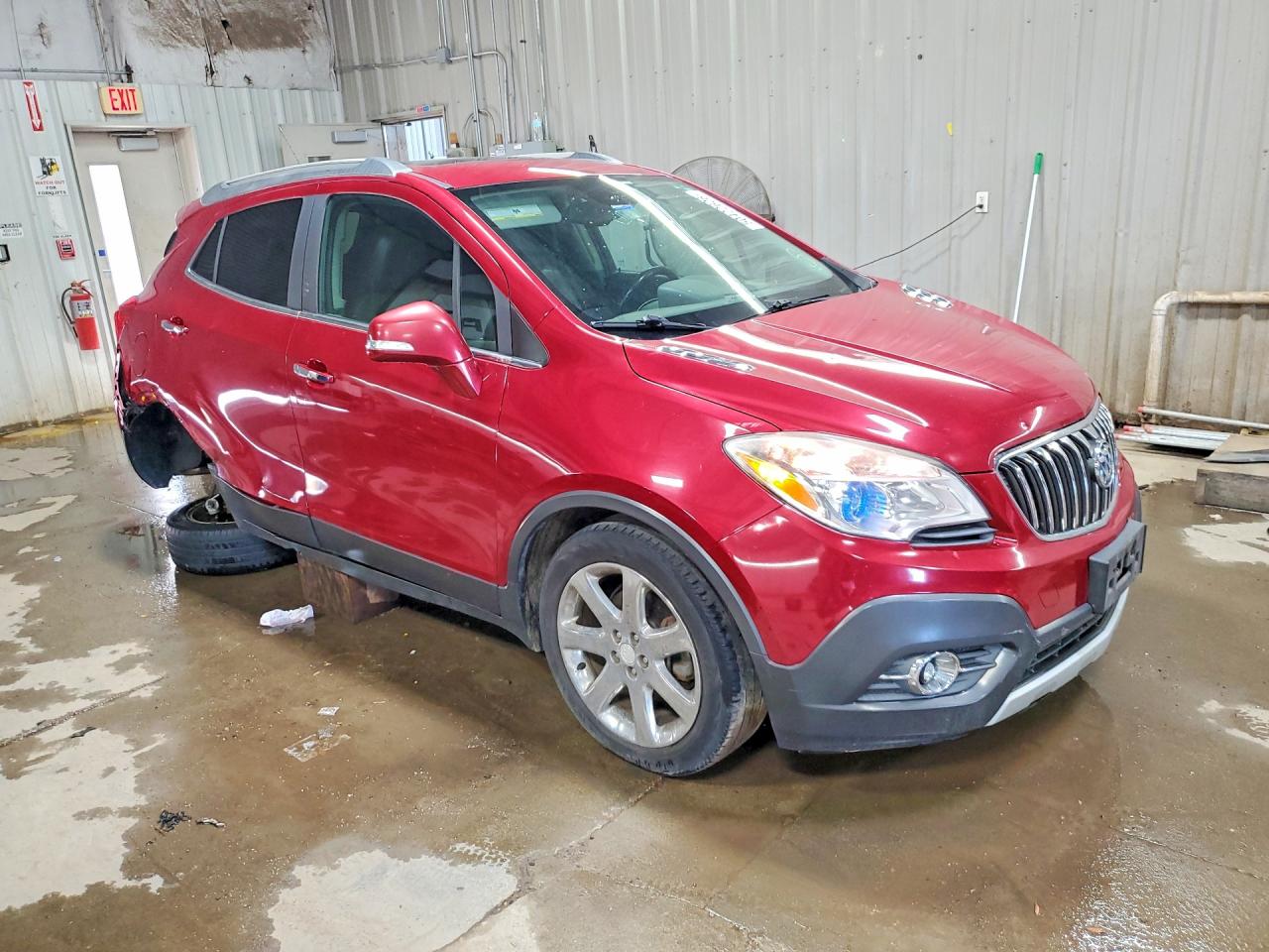 2016 Buick Encore Burgundy vin: KL4CJCSB9GB749740