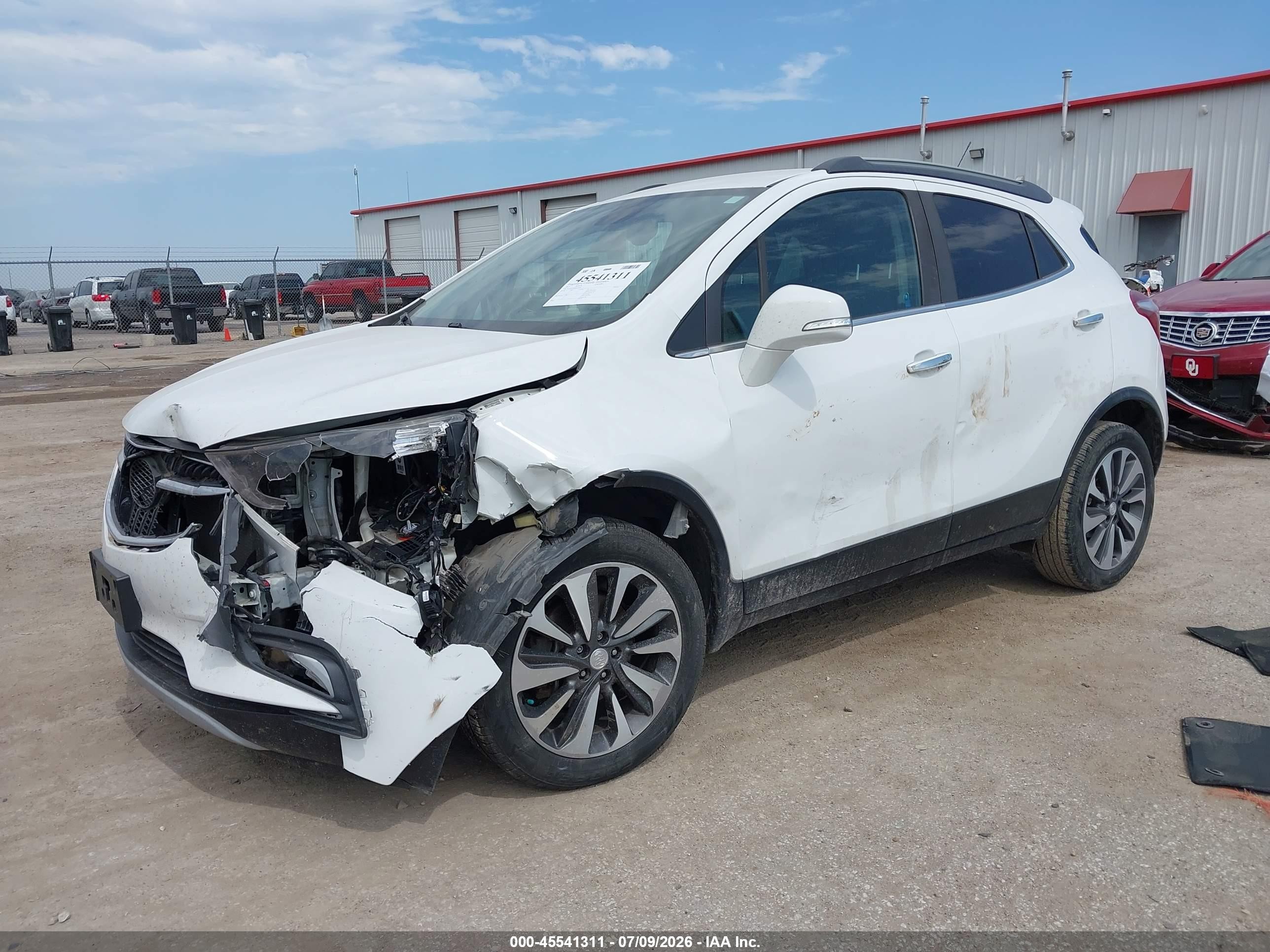 2017 Buick Encore Essence White vin: KL4CJCSB9HB145106