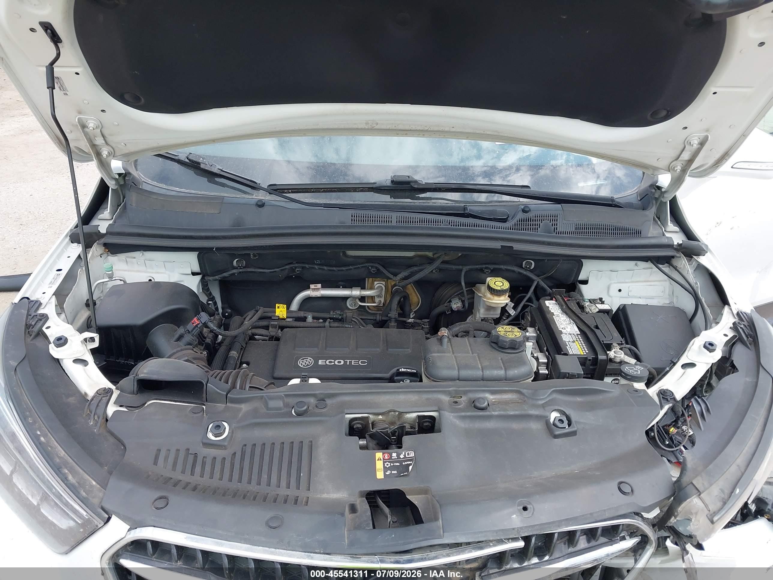 2017 Buick Encore Essence White vin: KL4CJCSB9HB145106