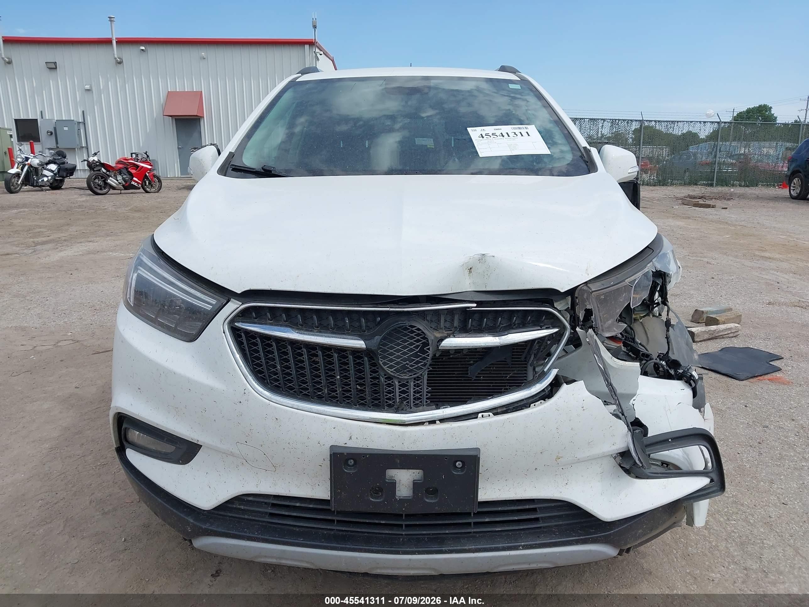 2017 Buick Encore Essence White vin: KL4CJCSB9HB145106