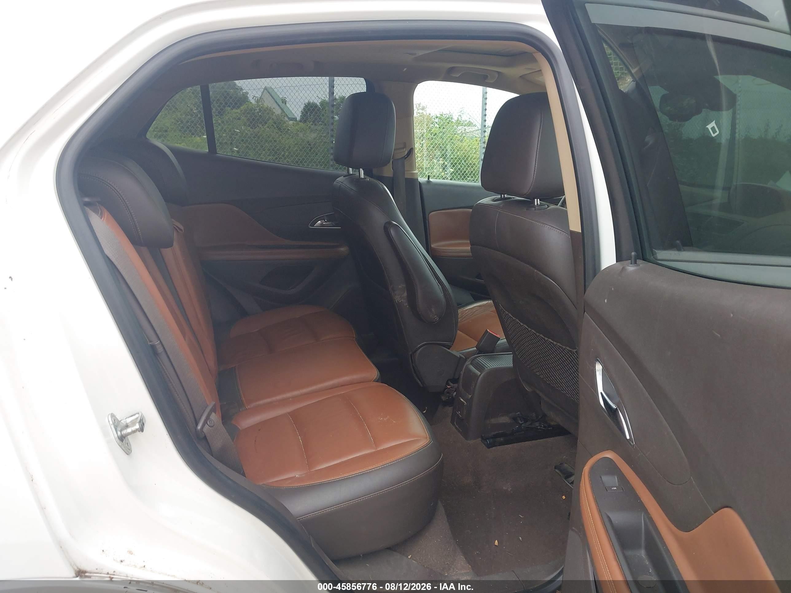 2013 Buick Encore   White vin: KL4CJCSBXDB143620