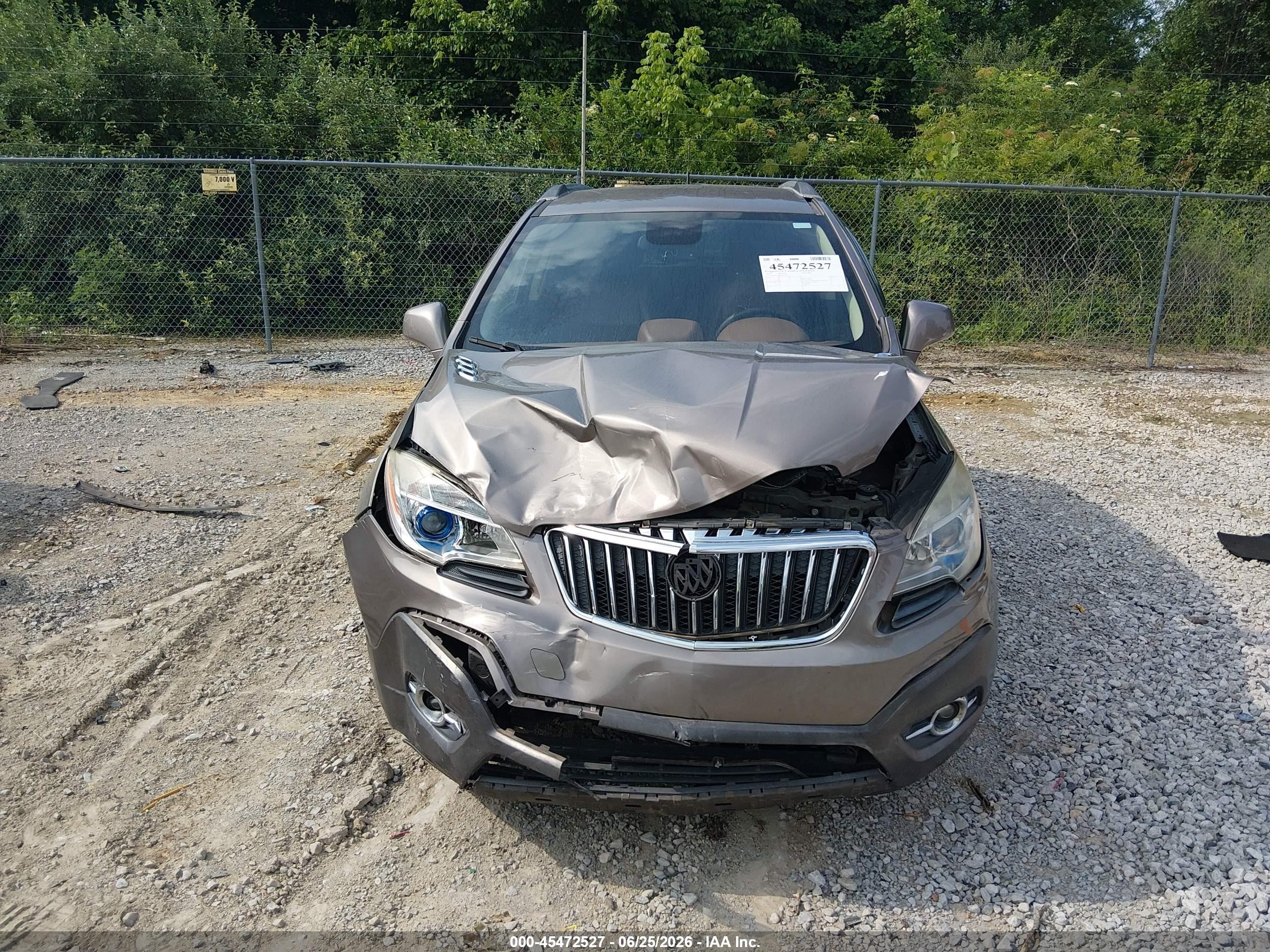 2013 Buick Encore Leather Gold vin: KL4CJCSBXDB163673