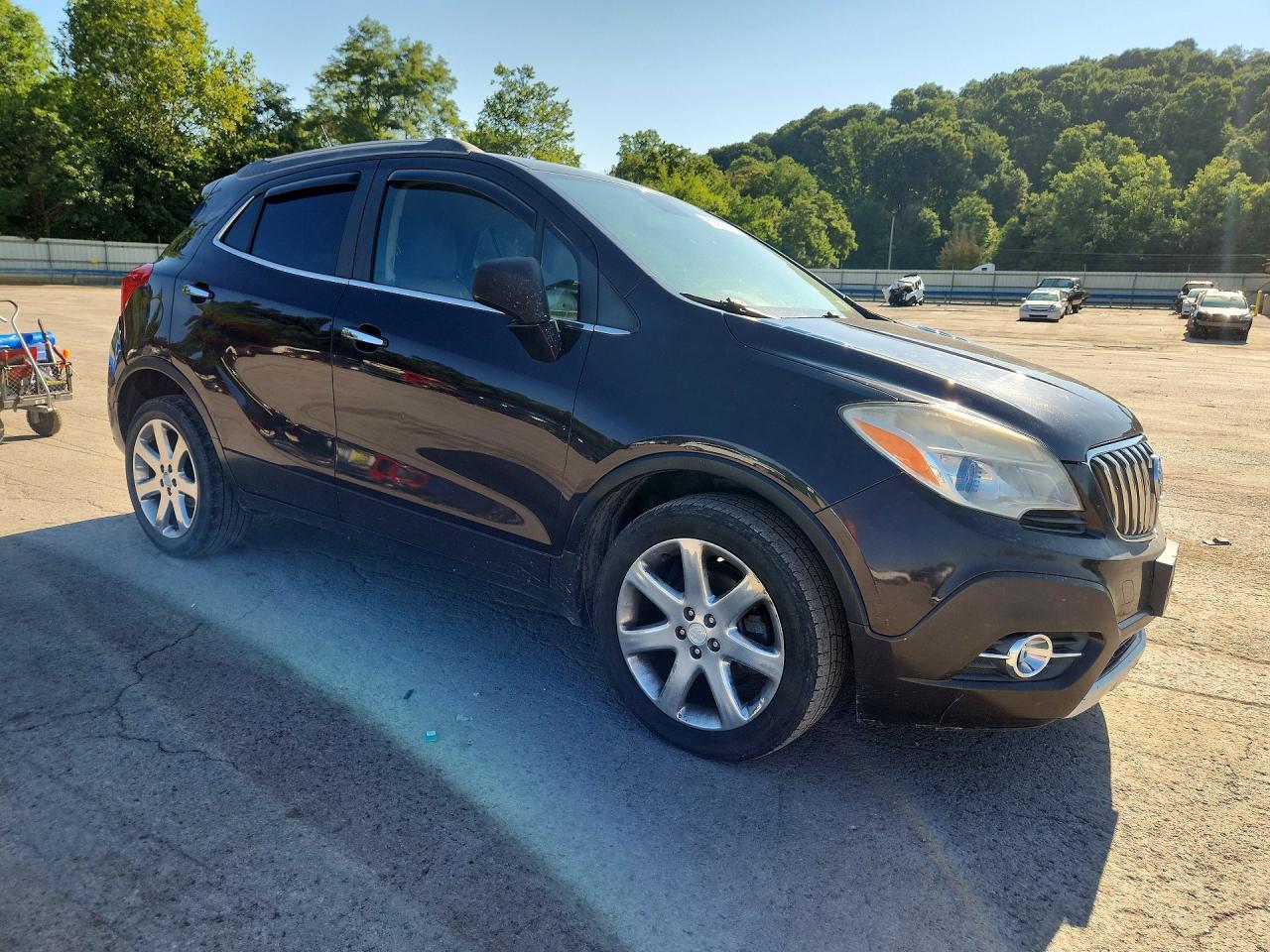 2013 Buick Encore Brown vin: KL4CJCSBXDB196401