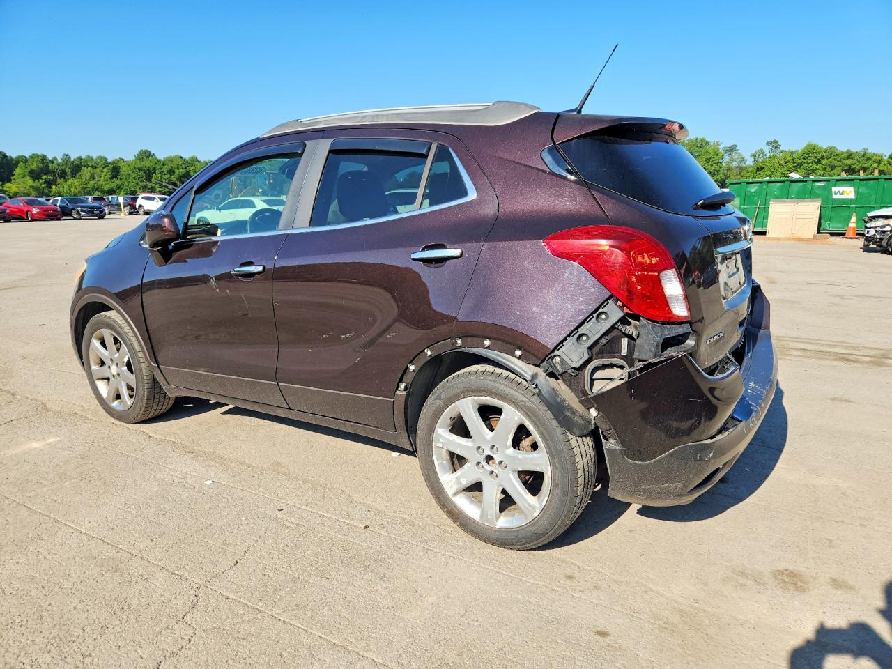 2013 Buick Encore Brown vin: KL4CJCSBXDB196401