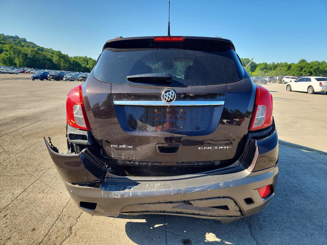 2013 Buick Encore Brown vin: KL4CJCSBXDB196401