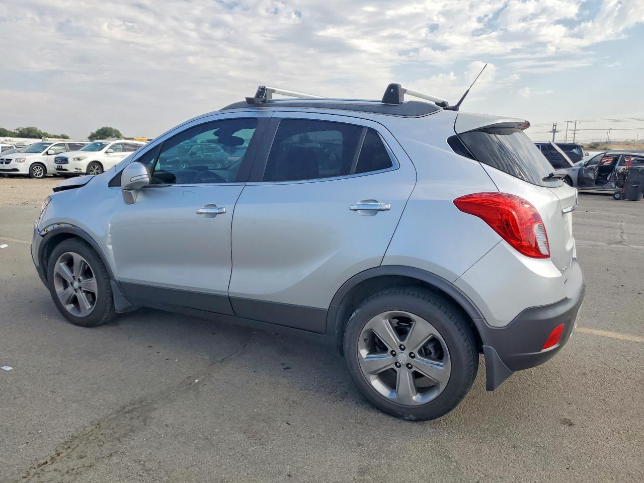 2014 Buick Encore Silver vin: KL4CJCSBXEB591759