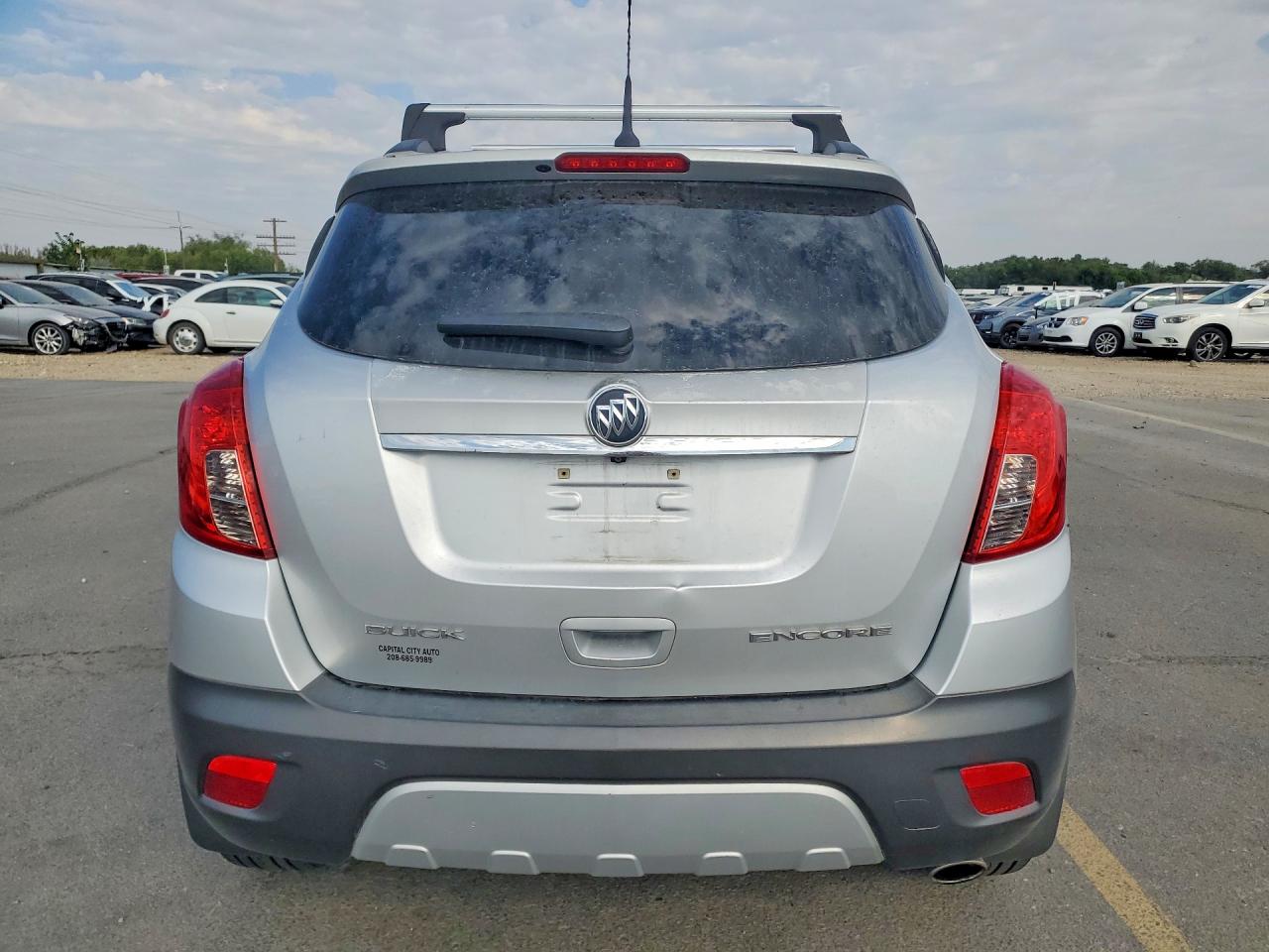 2014 Buick Encore Silver vin: KL4CJCSBXEB591759
