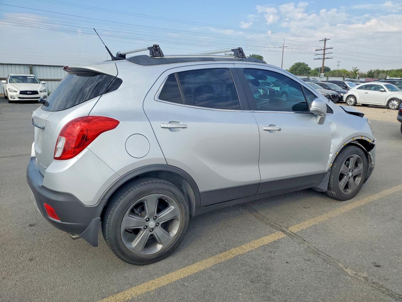 2014 Buick Encore Silver vin: KL4CJCSBXEB591759
