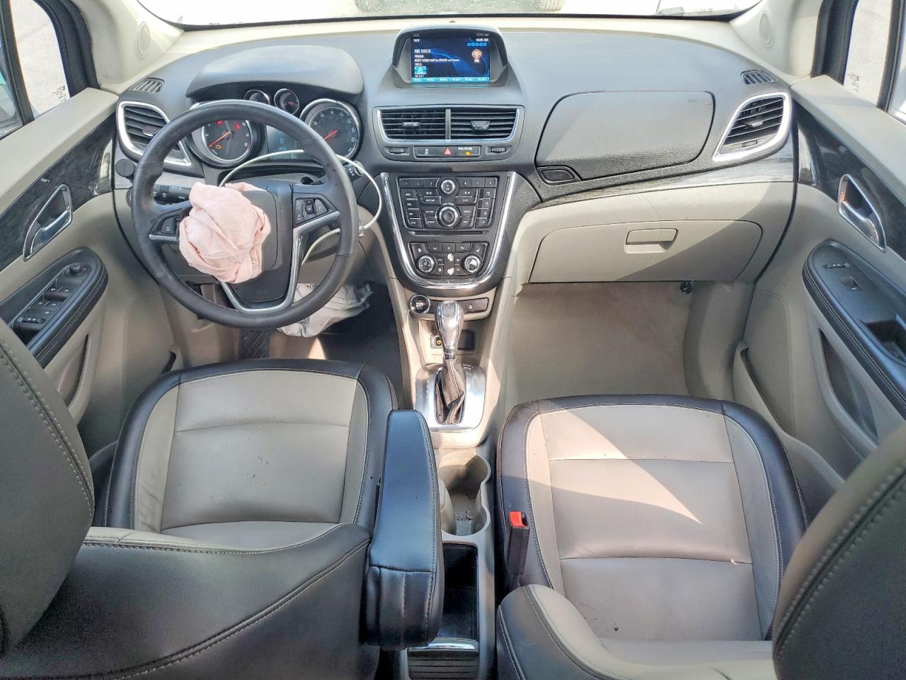 2014 Buick Encore Silver vin: KL4CJCSBXEB591759