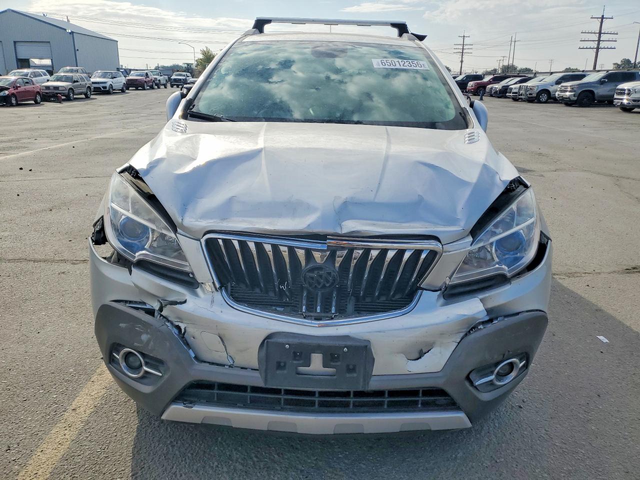 2014 Buick Encore Silver vin: KL4CJCSBXEB591759