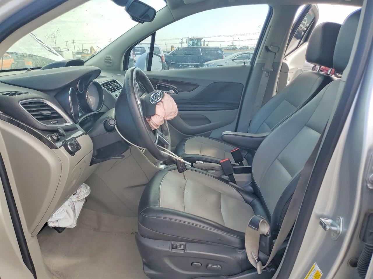 2014 Buick Encore Silver vin: KL4CJCSBXEB591759