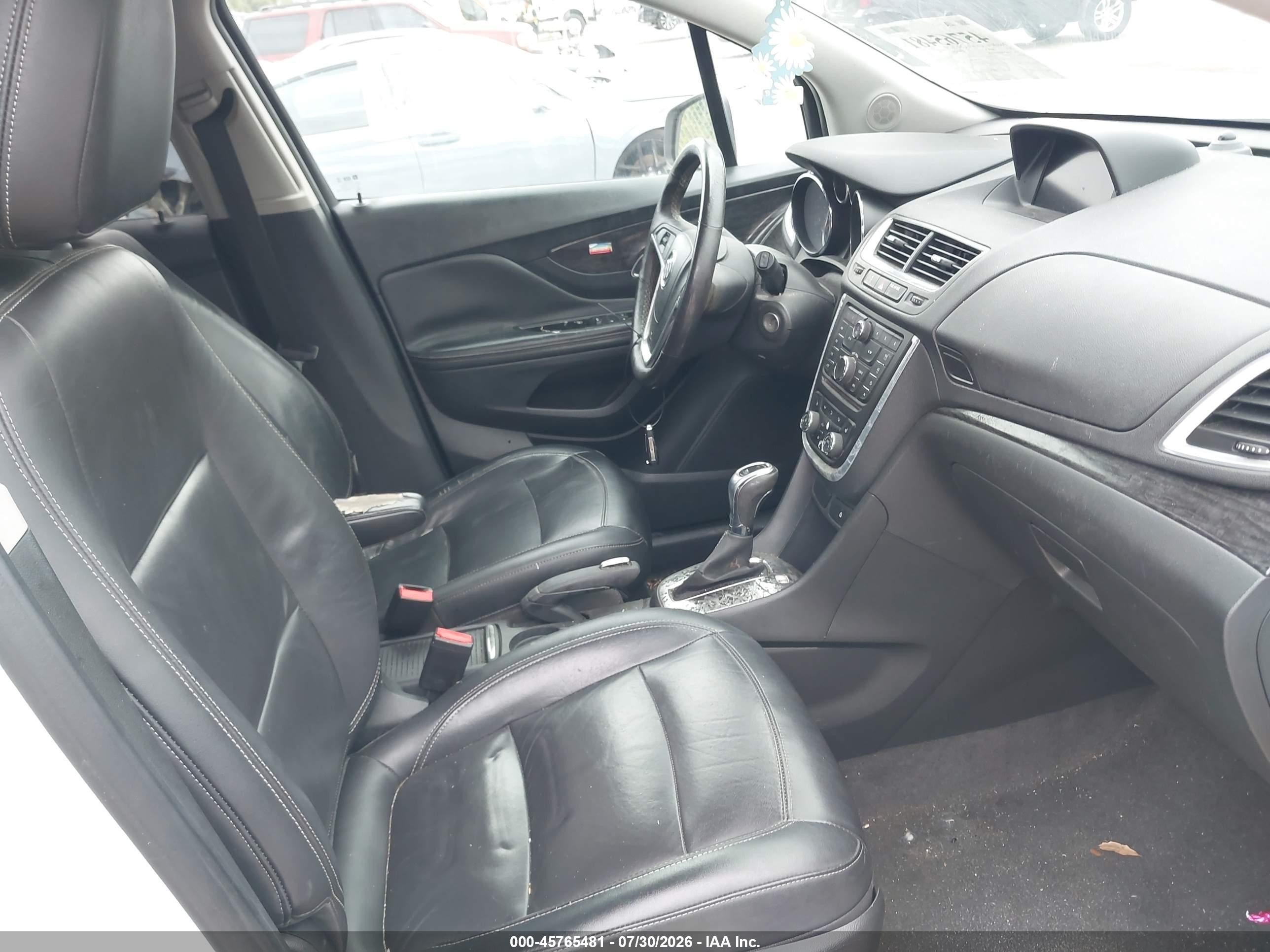 2014 Buick Encore Leather White vin: KL4CJCSBXEB699752
